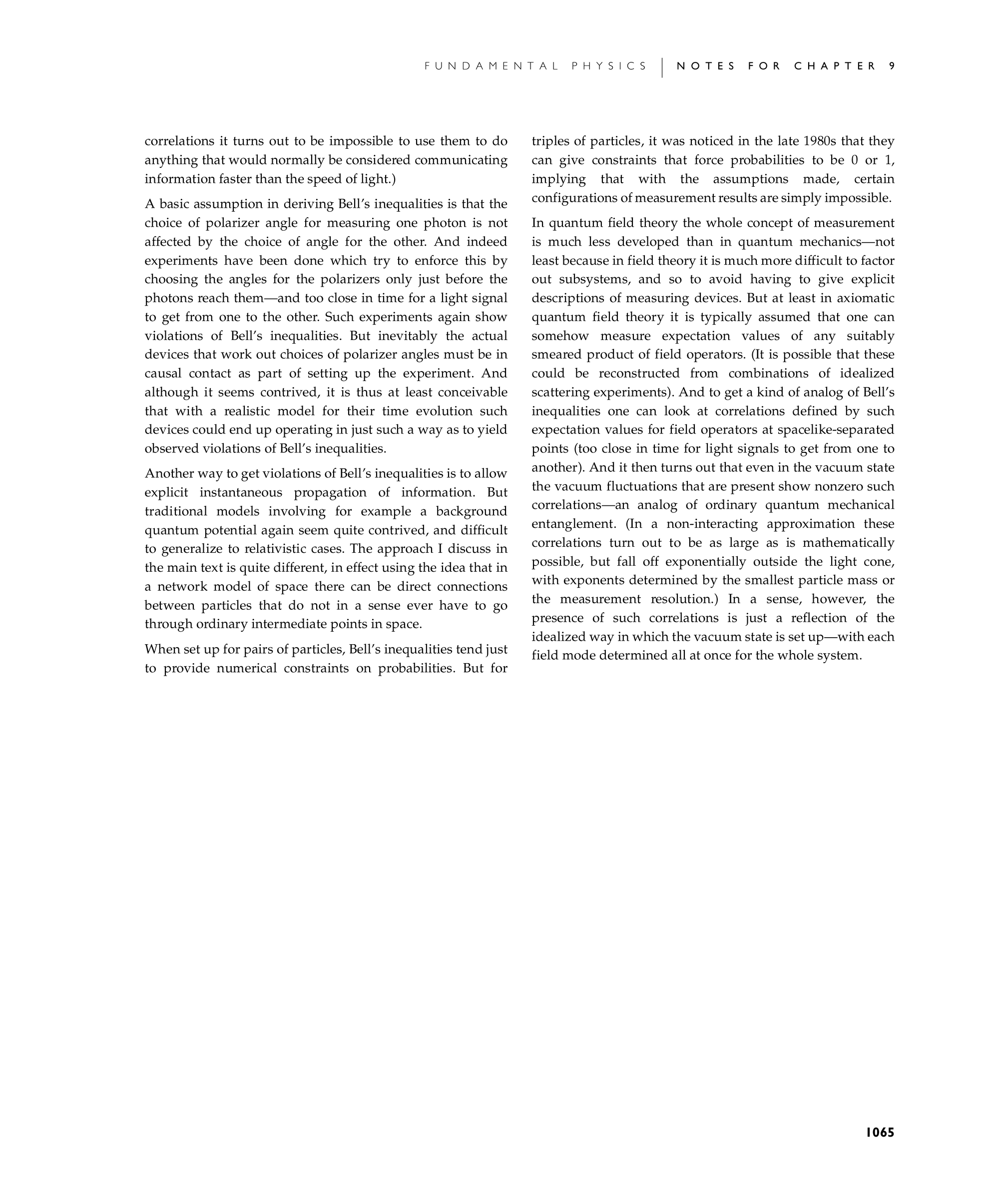 Page 1065: Notes for Quantum Phenomena