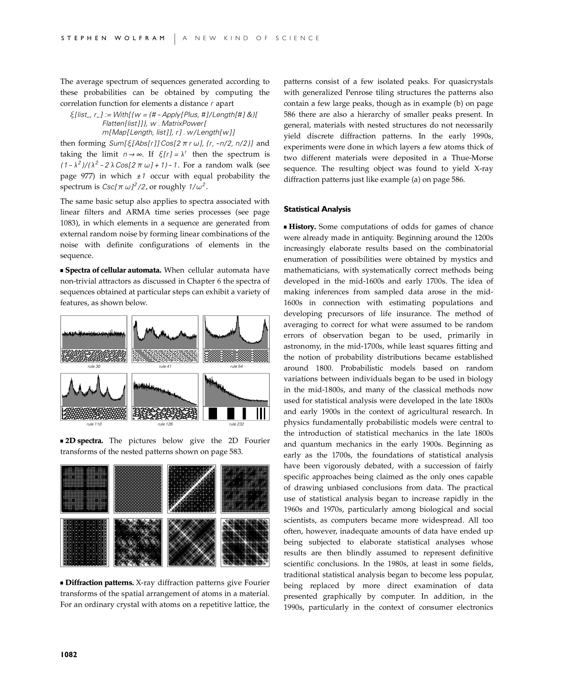 Page 1082: Notes for Statistical Analysis