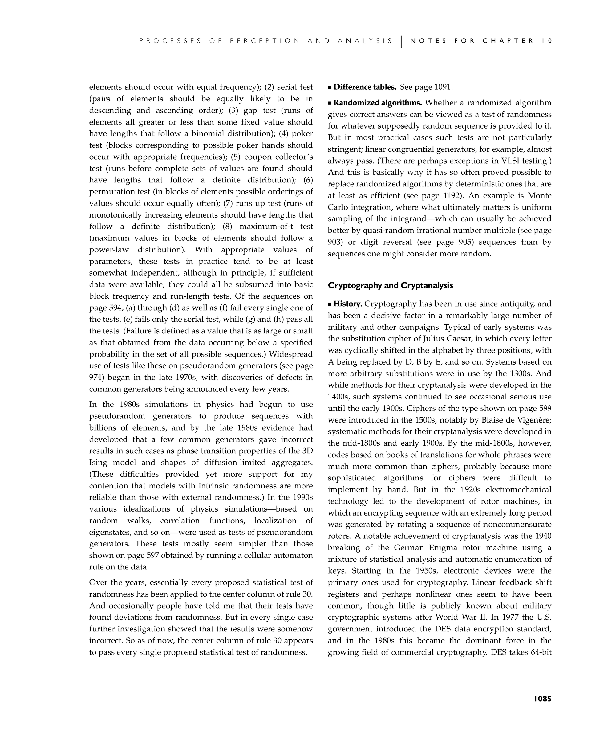 Page 1085: Notes for Cryptography and Cryptanalysis