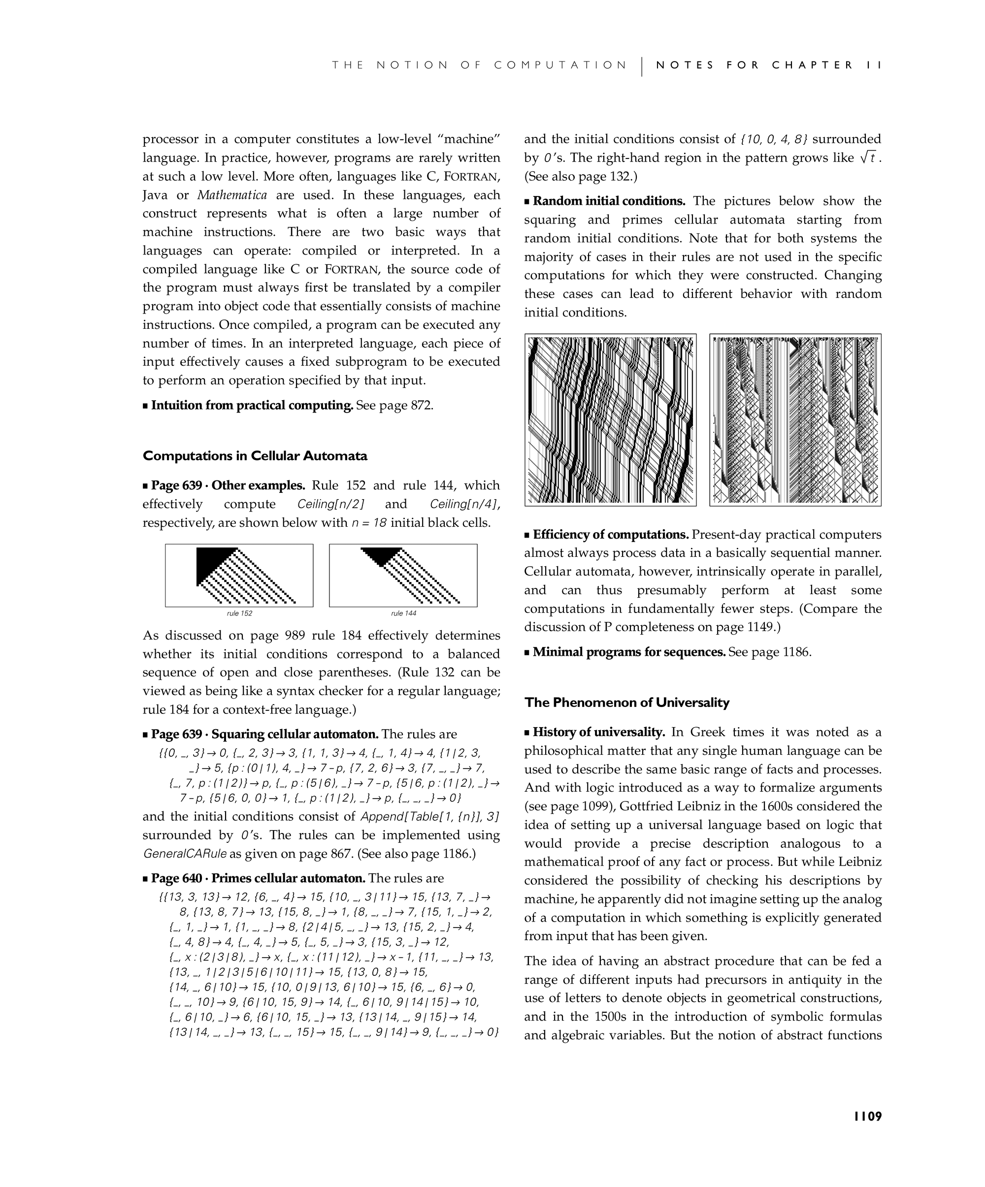 Page 1109: Notes for The Phenomenon of Universality
