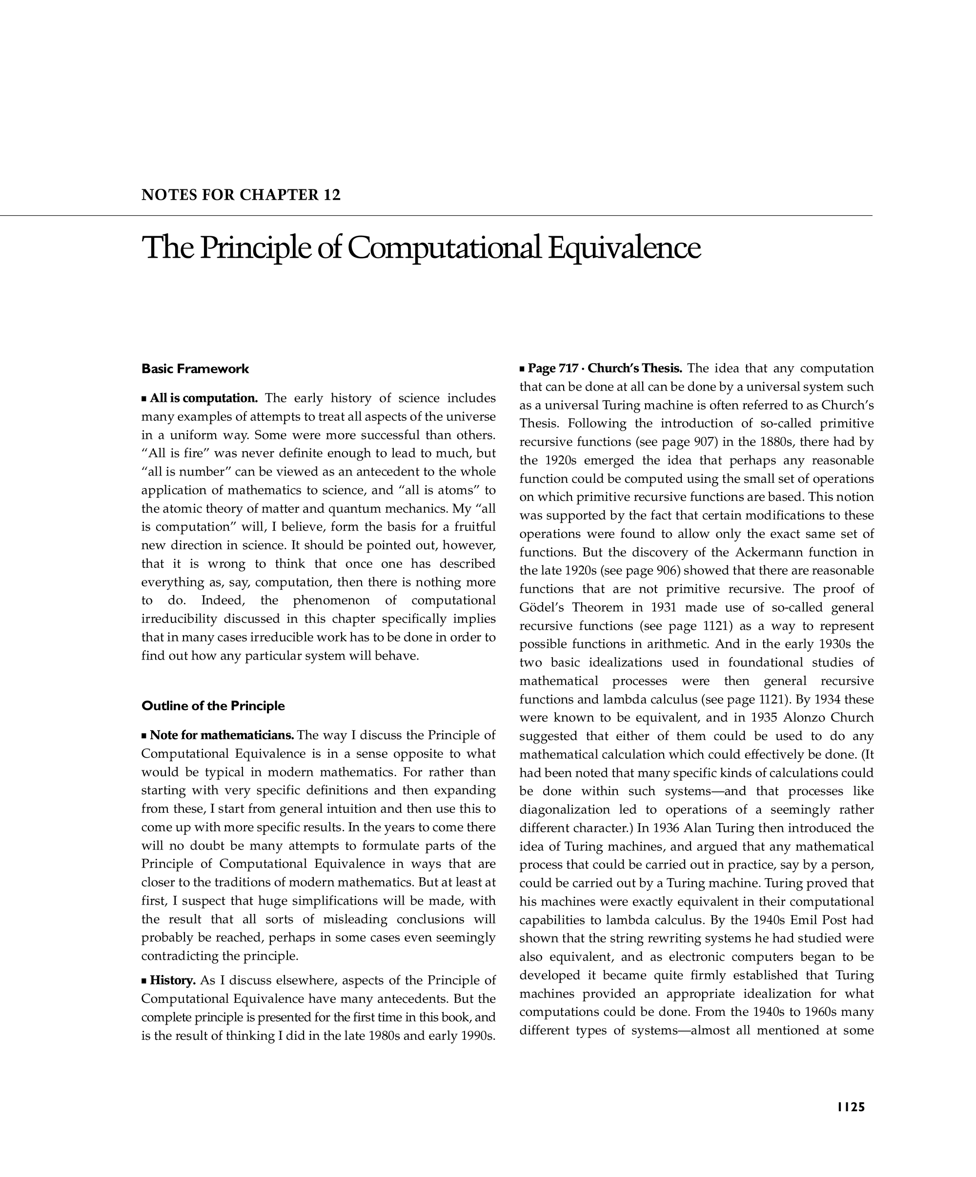 Page 1125: Notes for Outline of the Principle