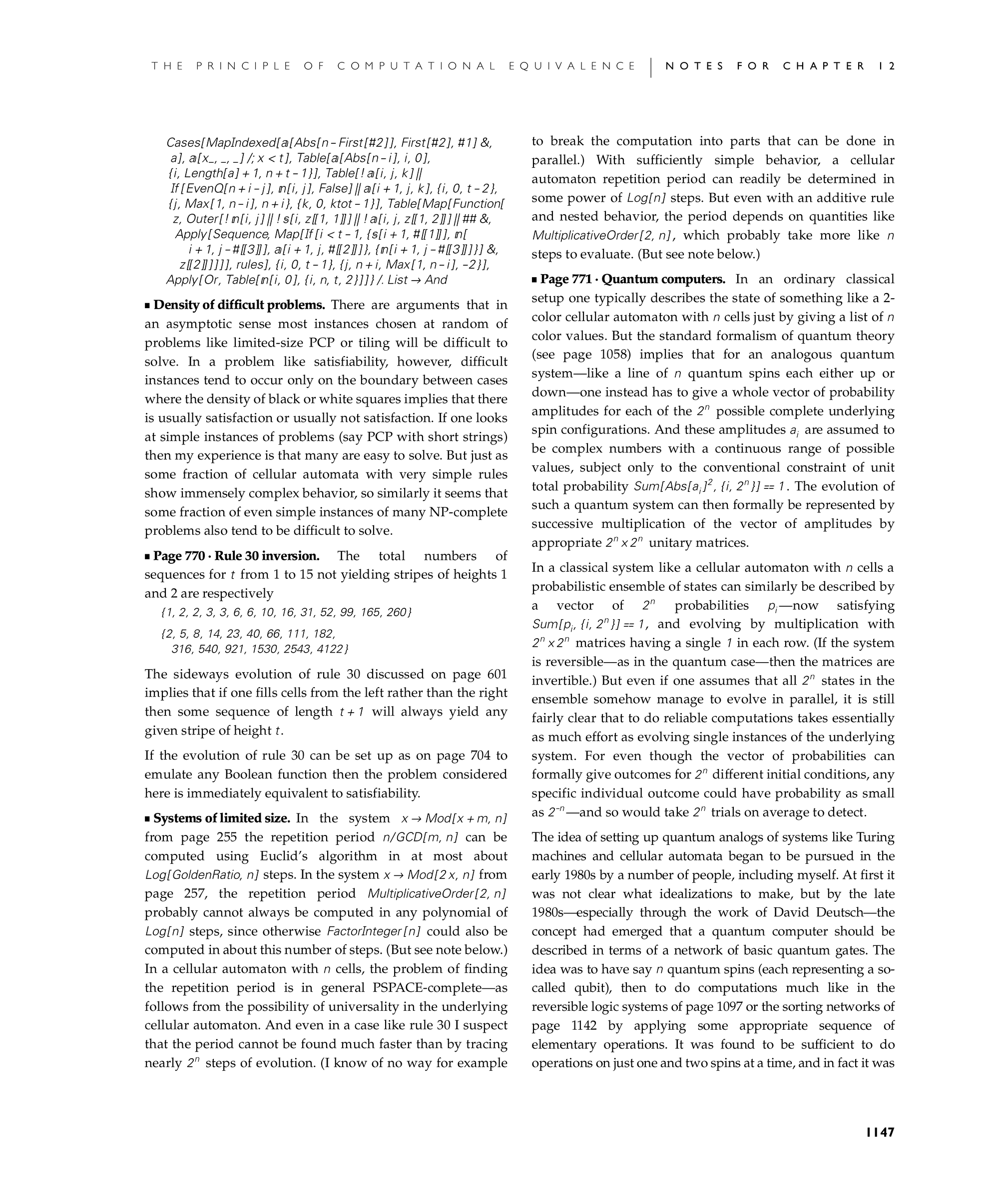 Page 1147: Notes for Undecidability and Intractability