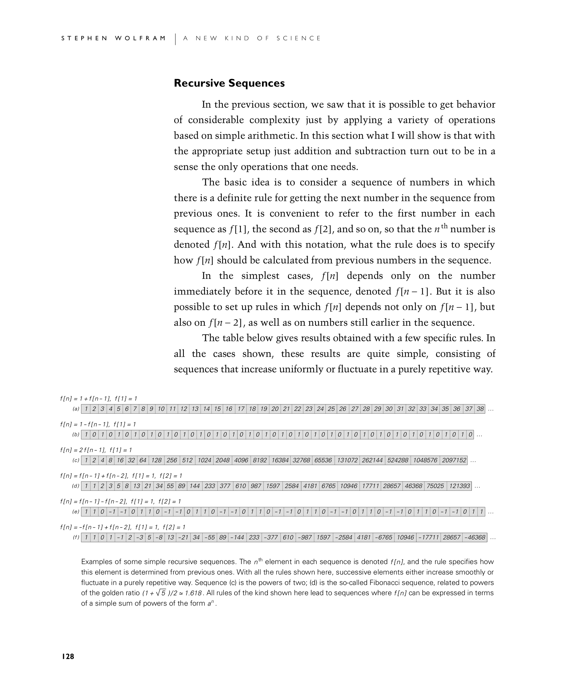 Page 128: Recursive Sequences