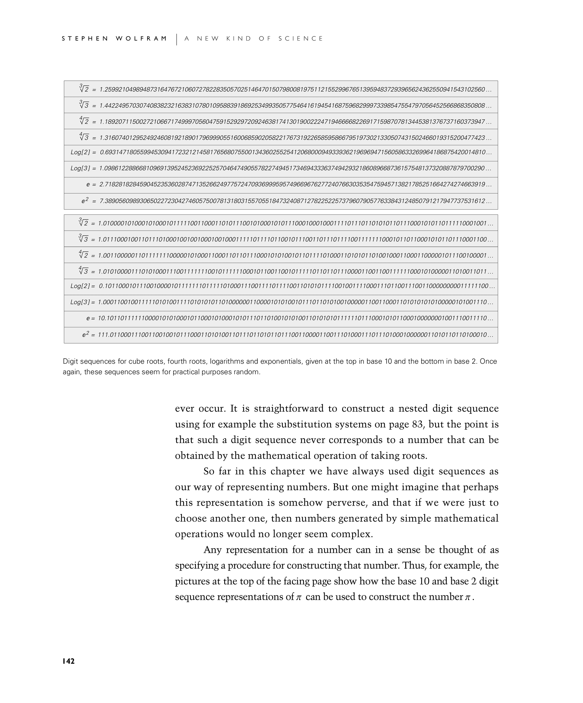 Page 142: Mathematical Constants