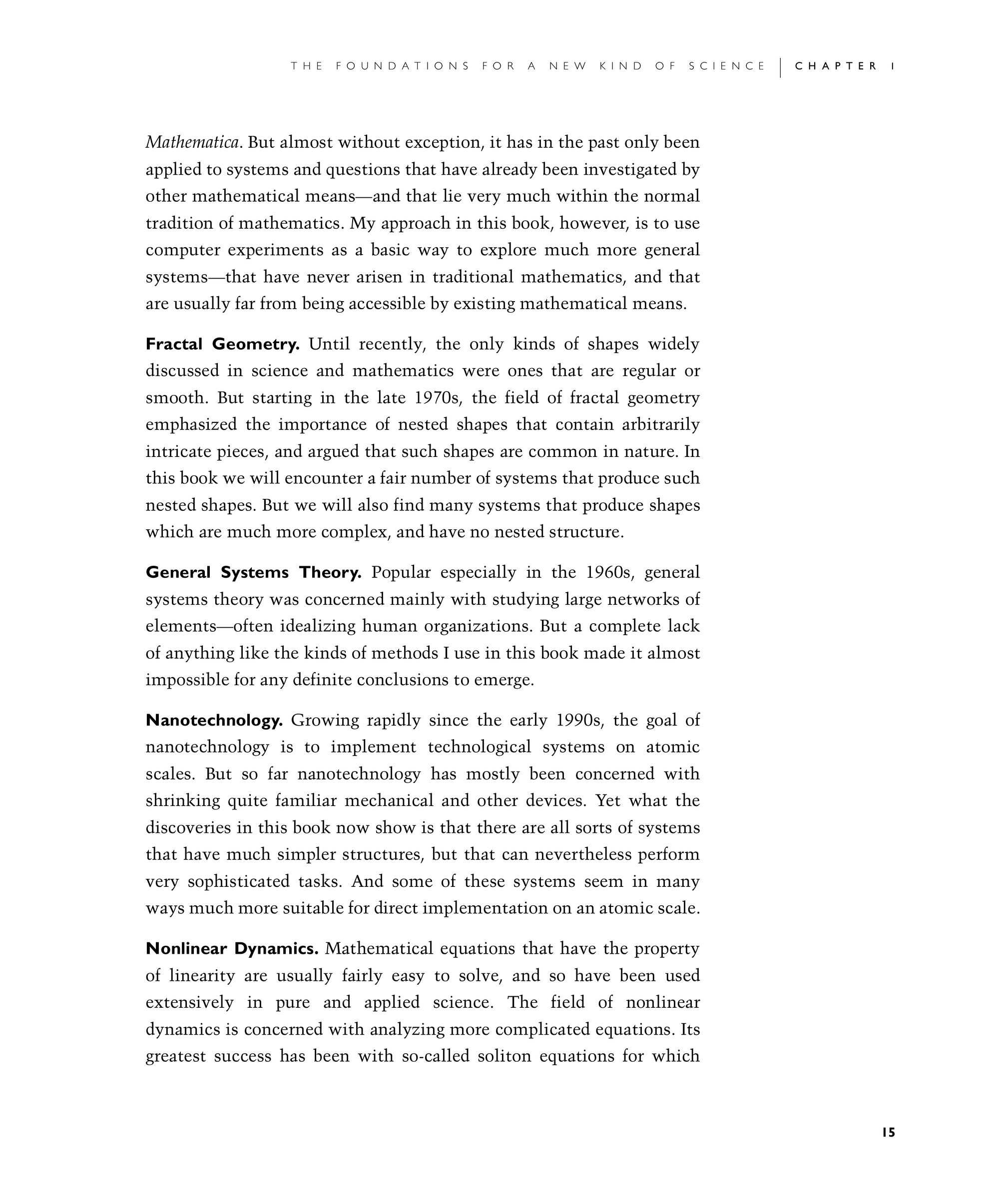 Page 15: Some Past Initiatives