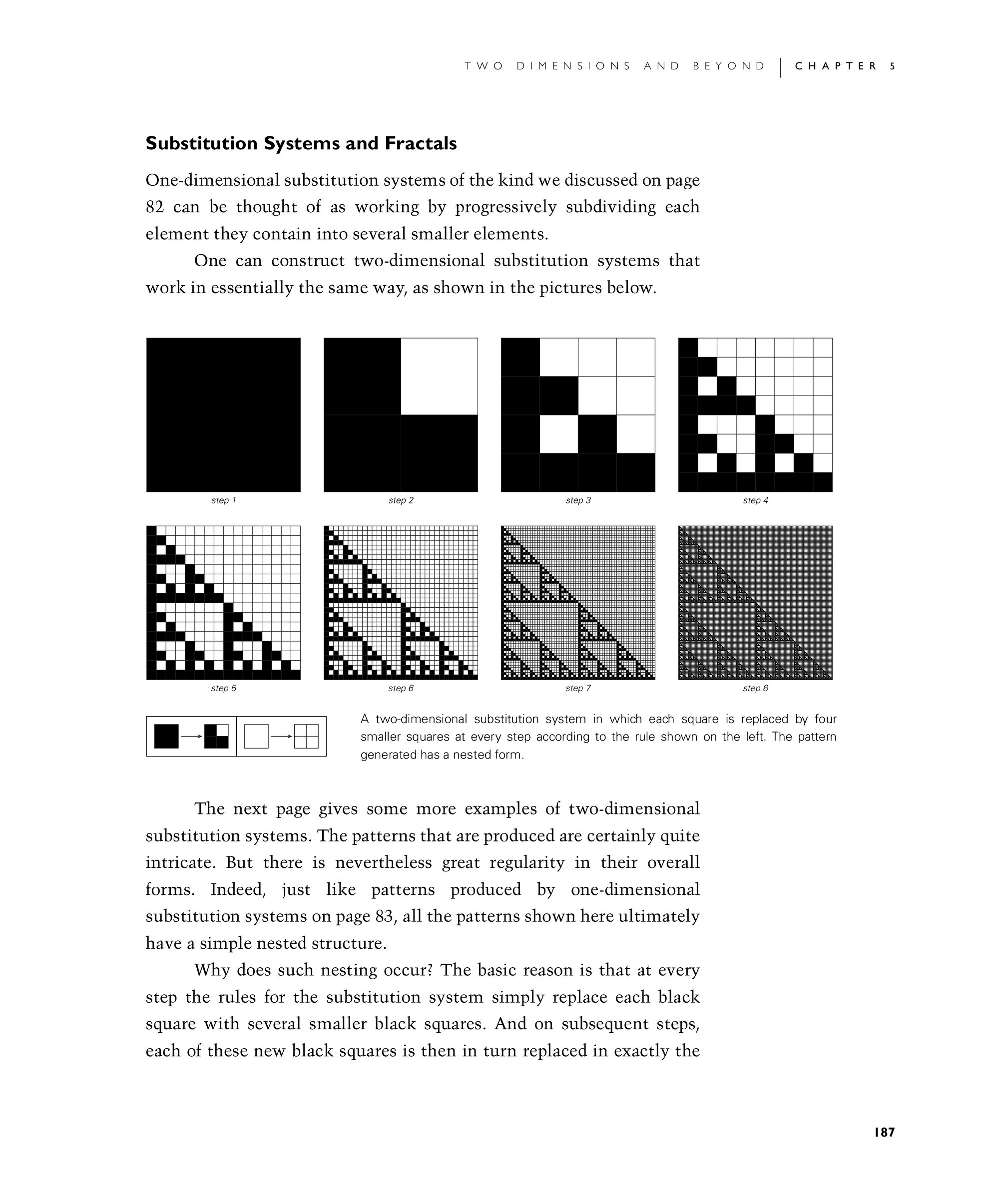 Page 187: Substitution Systems and Fractals