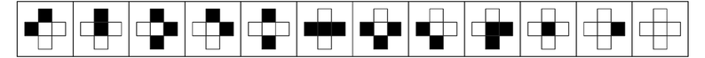 The simlpest system based on constraints that is forced to exhibit a non-repetitive pattern 3