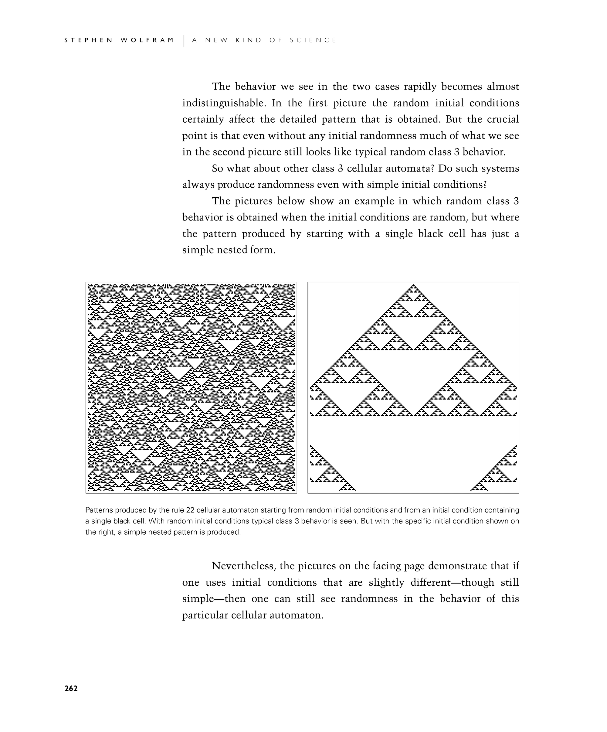 Page 262: Randomness in Class 3 Systems