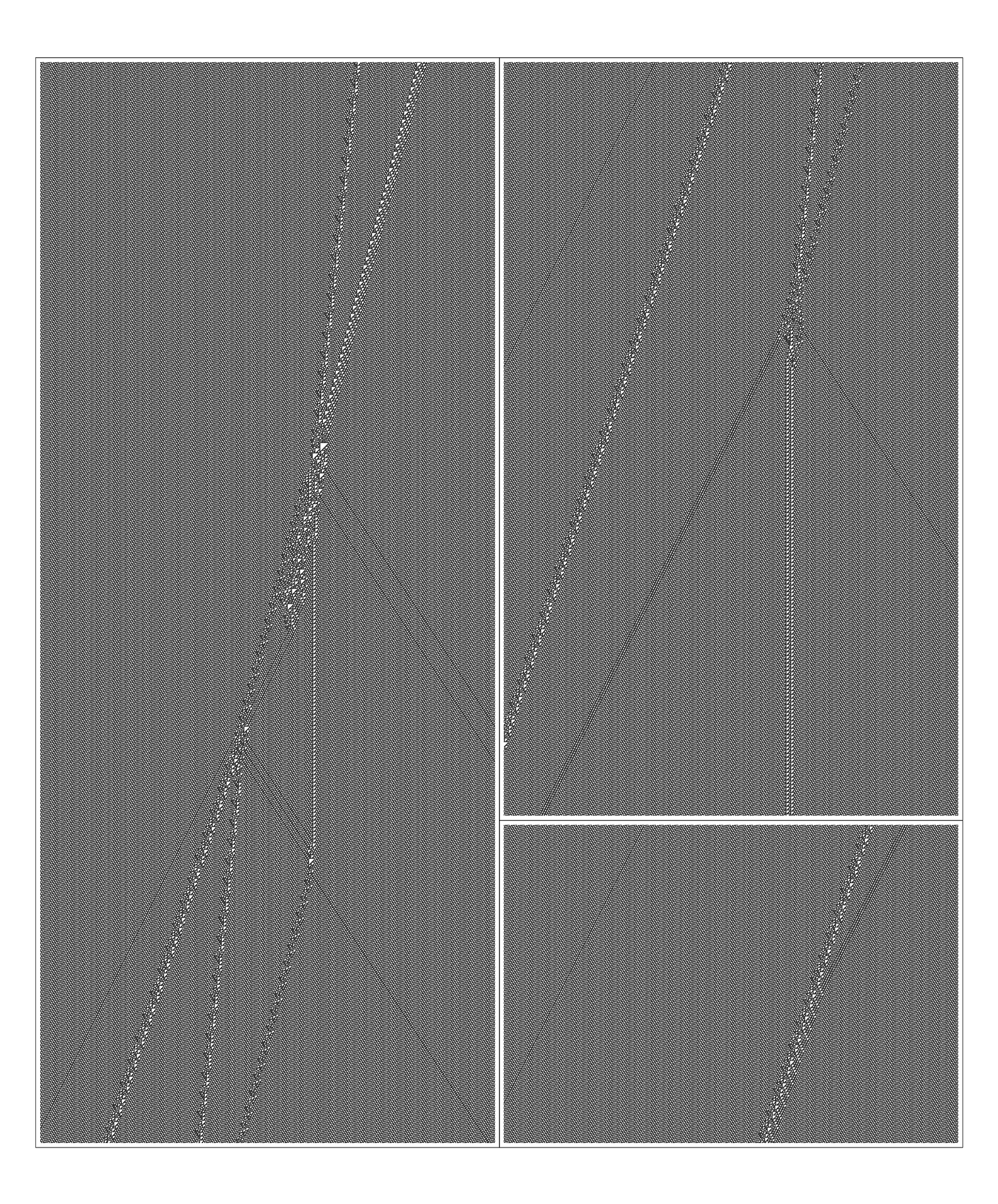 Collision between structures (l) and (i)