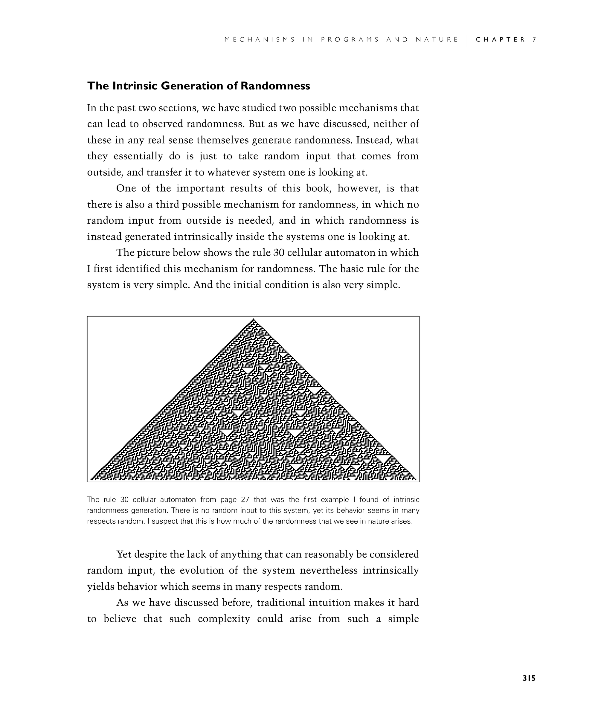 Page 315: The Intrinsic Generation of Randomness