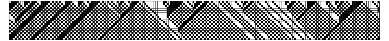 One-dimensional cellular automaton 2