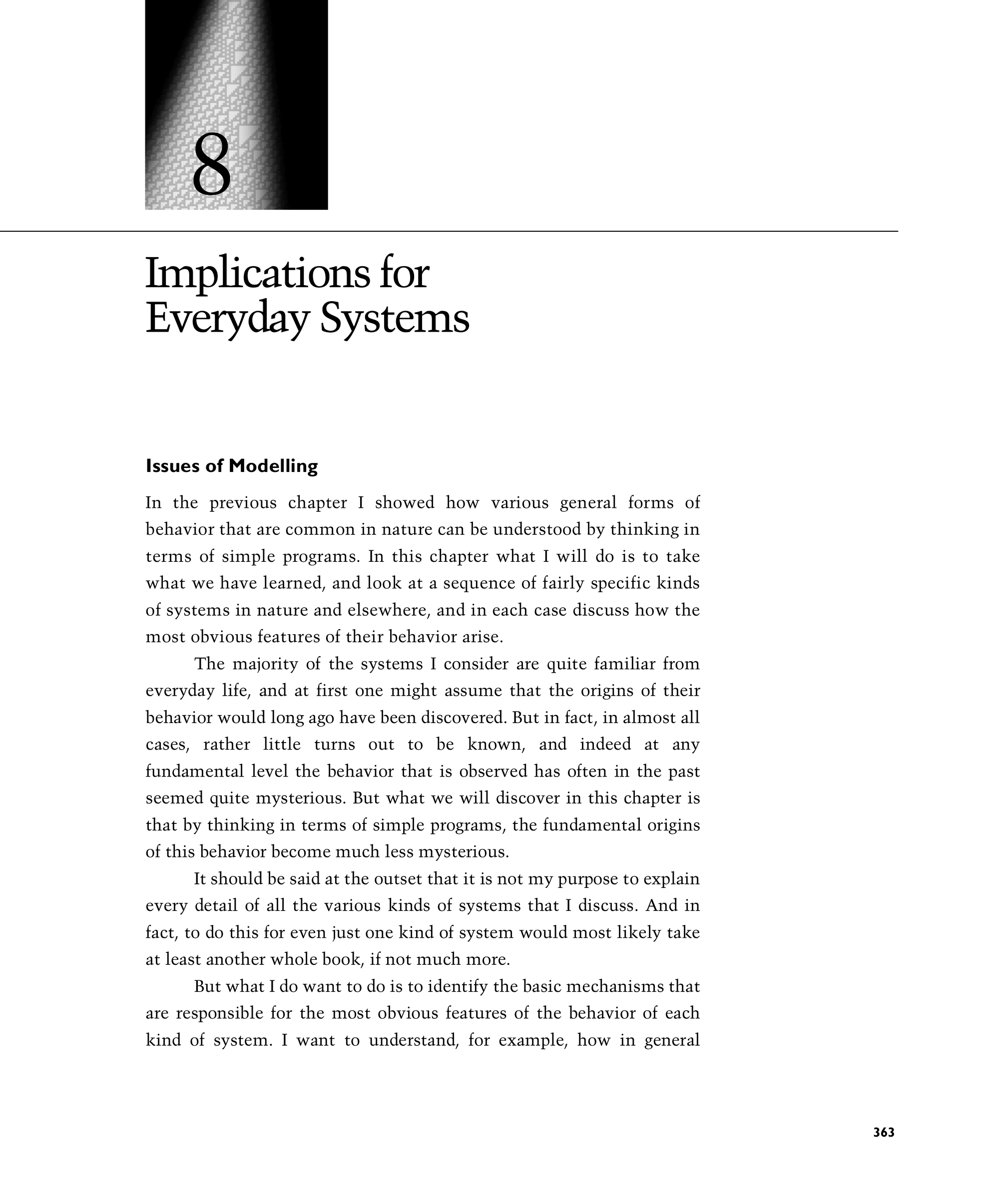 Page 363: Issues of Modelling