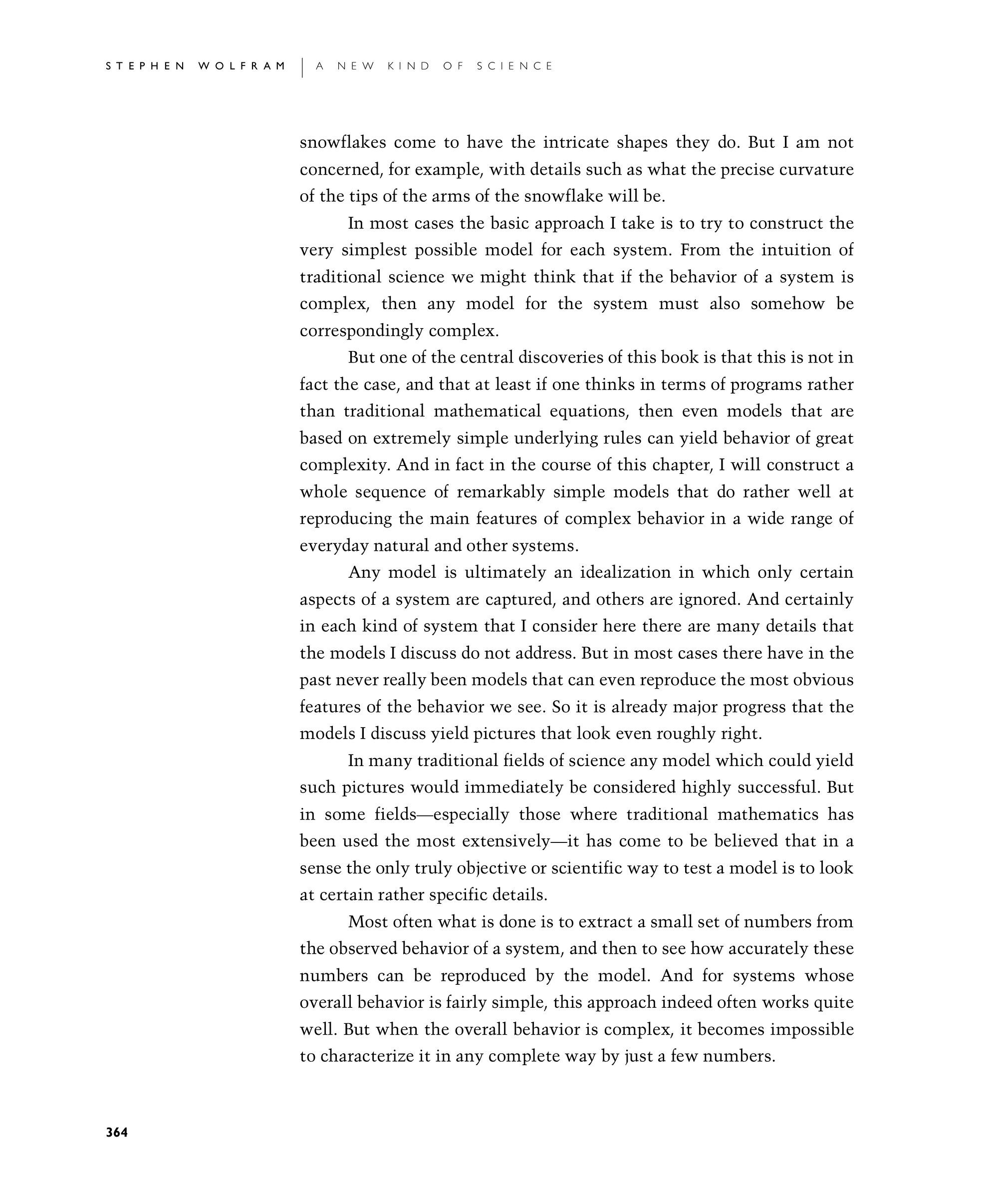 Page 364: Issues of Modelling