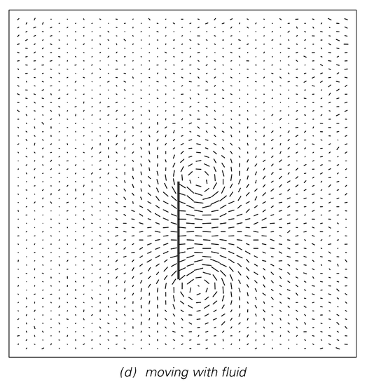 A simple cellular automatons ystem set up to emulate the microscopic behavior of molecules in a fluid 6