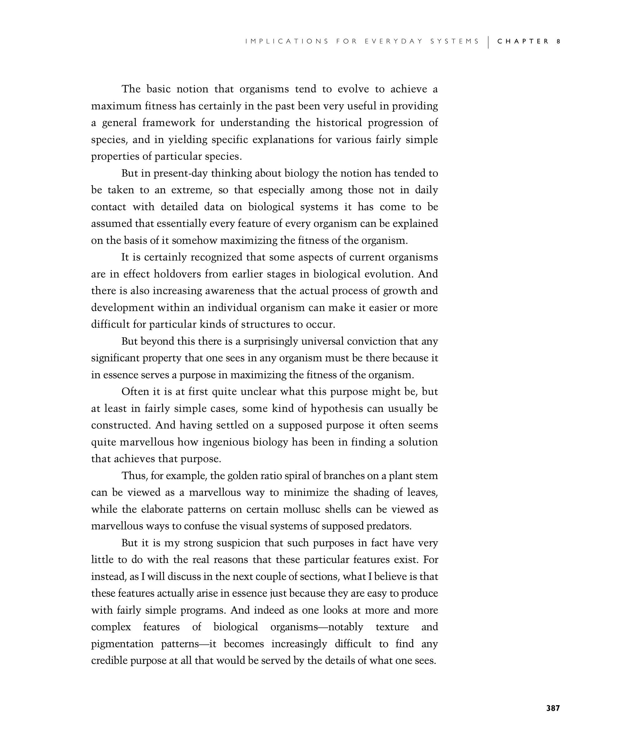 Page 387: Fundamental Issues in Biology