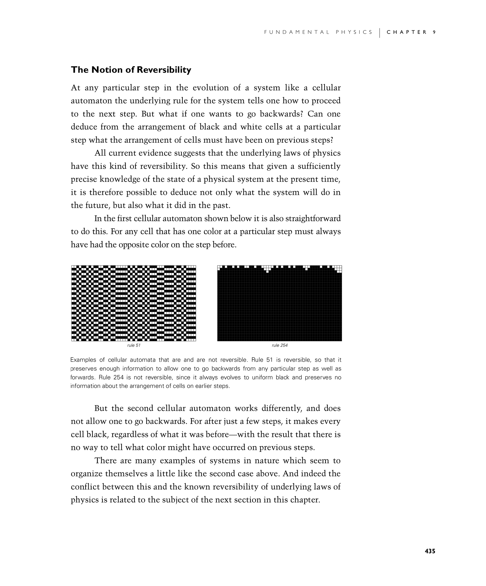 Page 435: The Notion of Reversibility