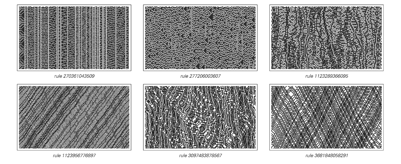 Some of the 1800 reversible cellular automata
