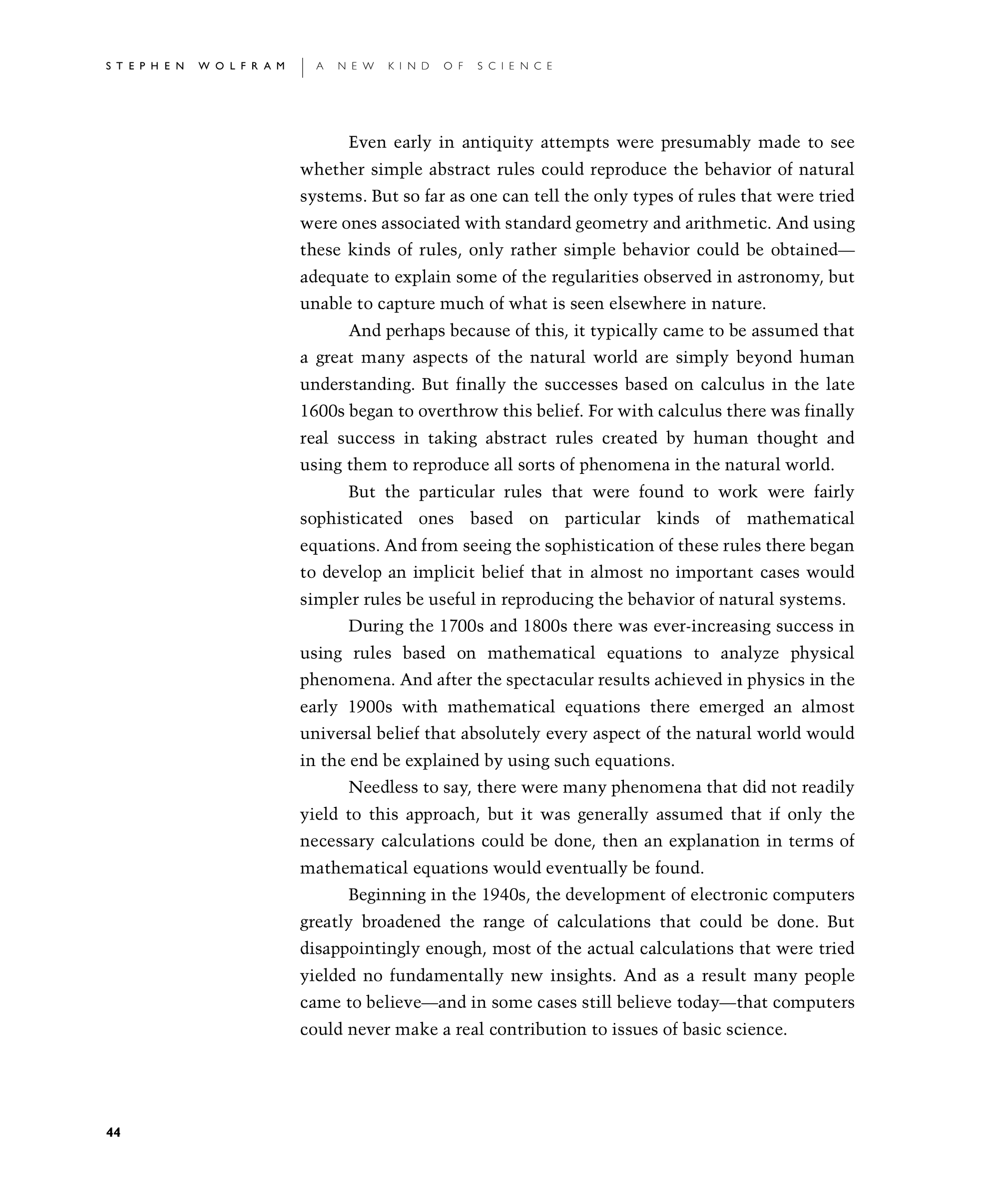 Page 44: Why These Discoveries Were Not Made Before