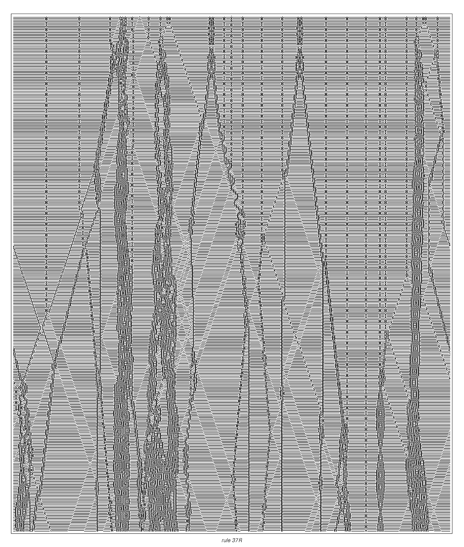 Reversible cellular automaton whose evolution supports localized structures
