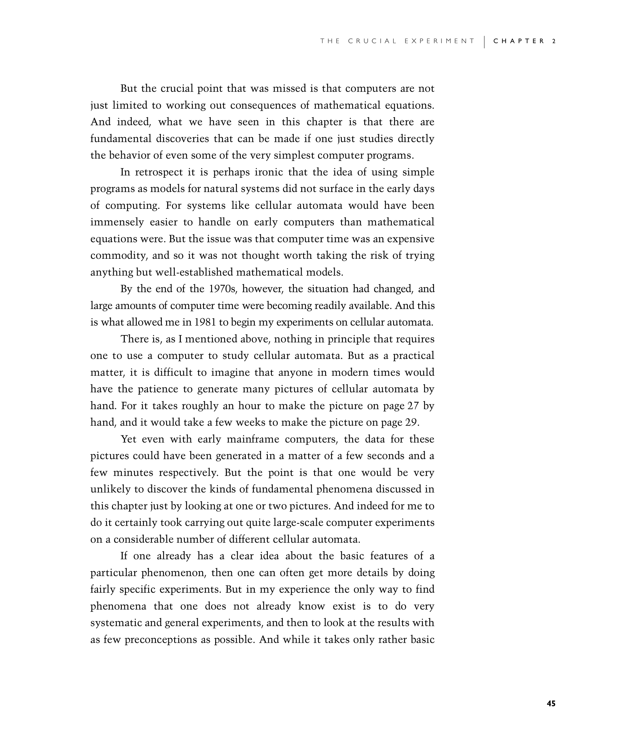 Page 45: Why These Discoveries Were Not Made Before