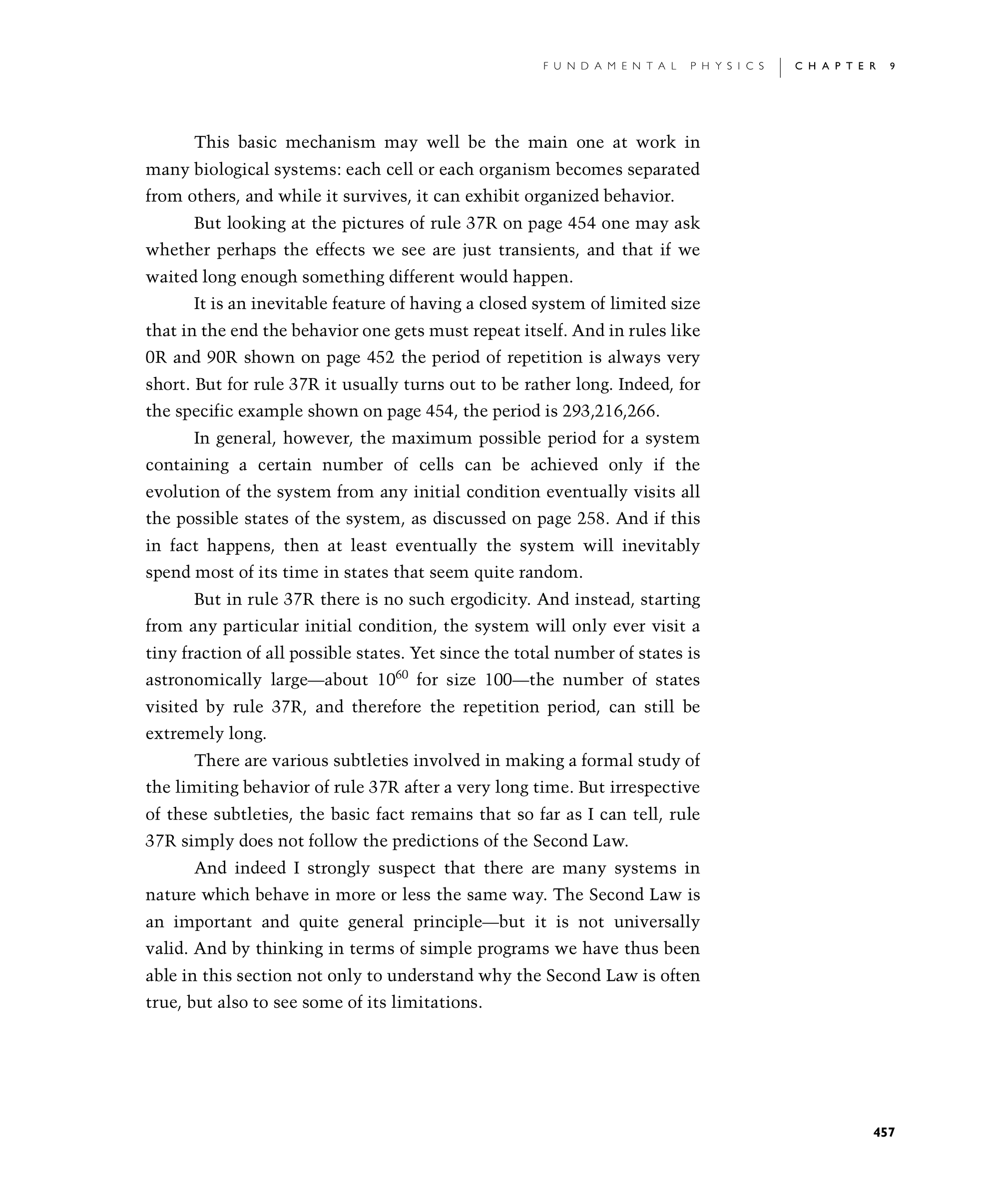 Page 457: Irreversibility and the Second Law of Thermodynamics