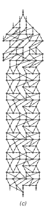 Causal networks showing the relationship with updating events for network evolution processes 3