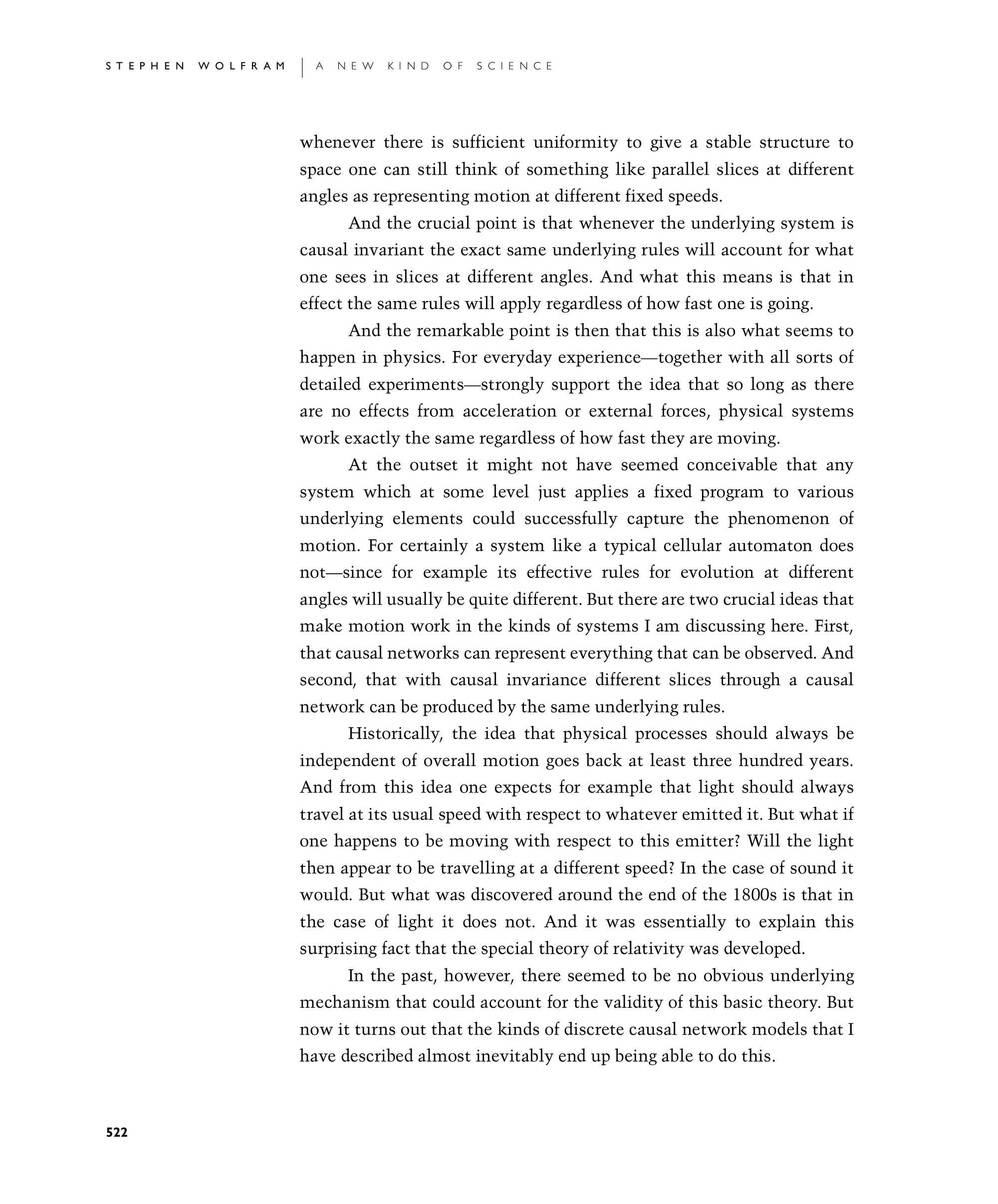 Page 522: Space, Time and Relativity