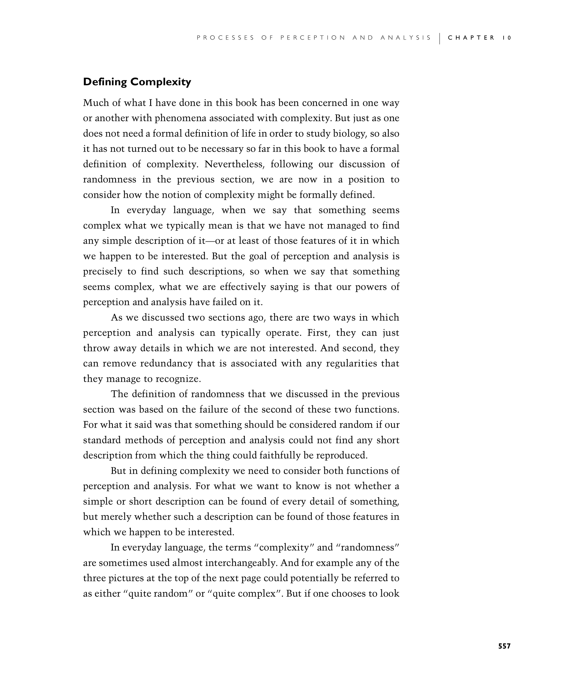 Page 557: Defining Complexity