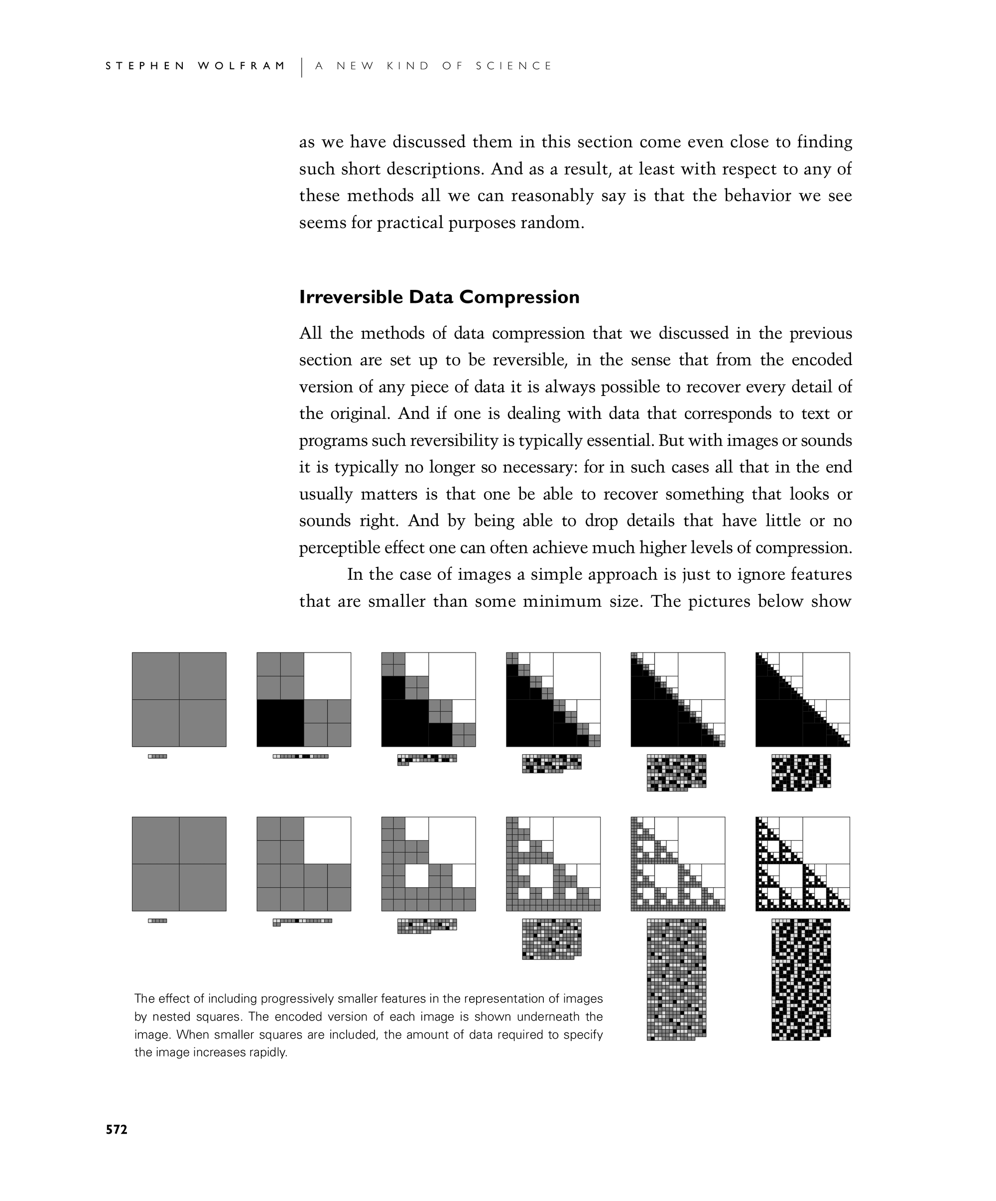 Page 572: Irreversible Data Compression