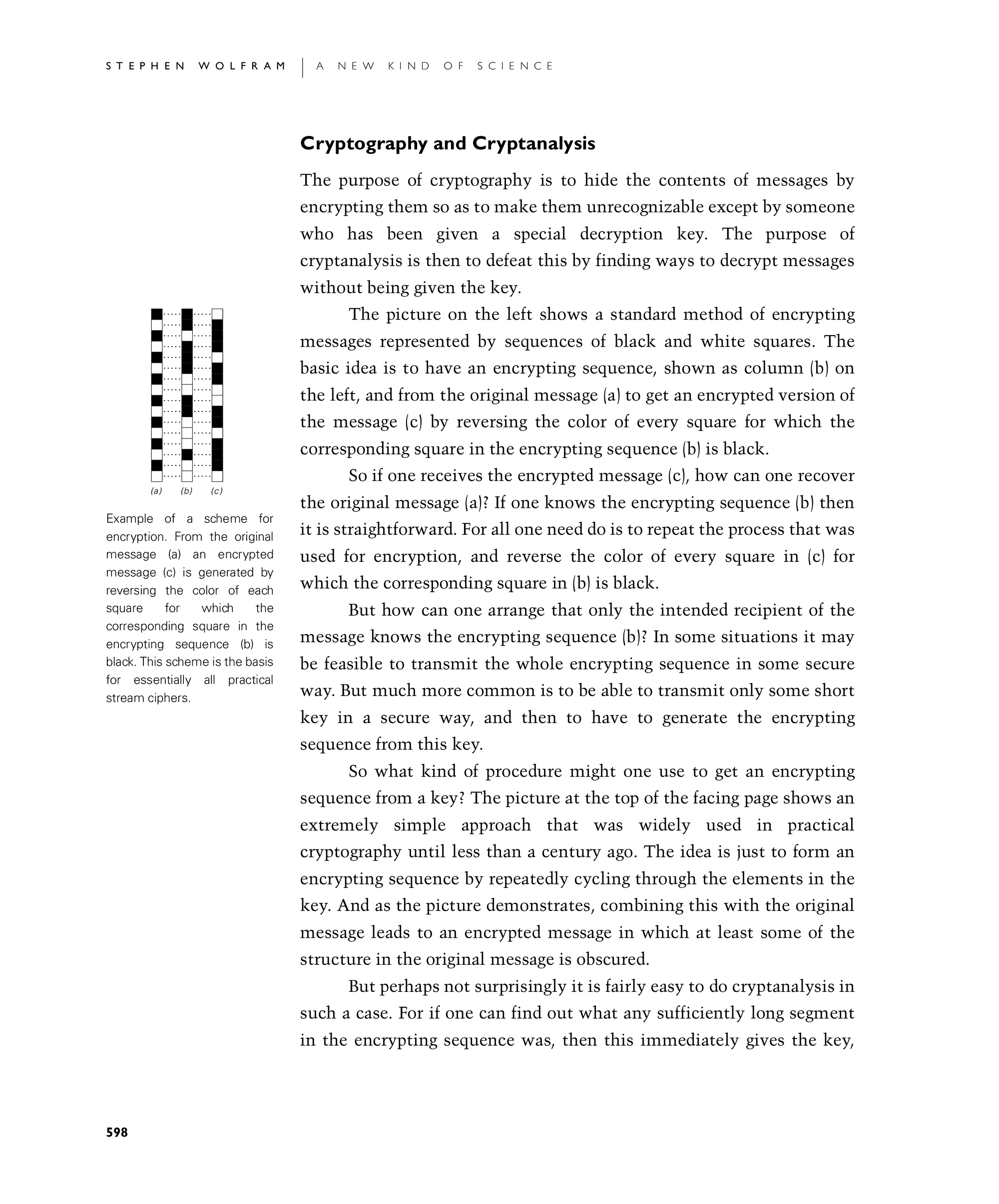 Page 598: Cryptography and Cryptanalysis