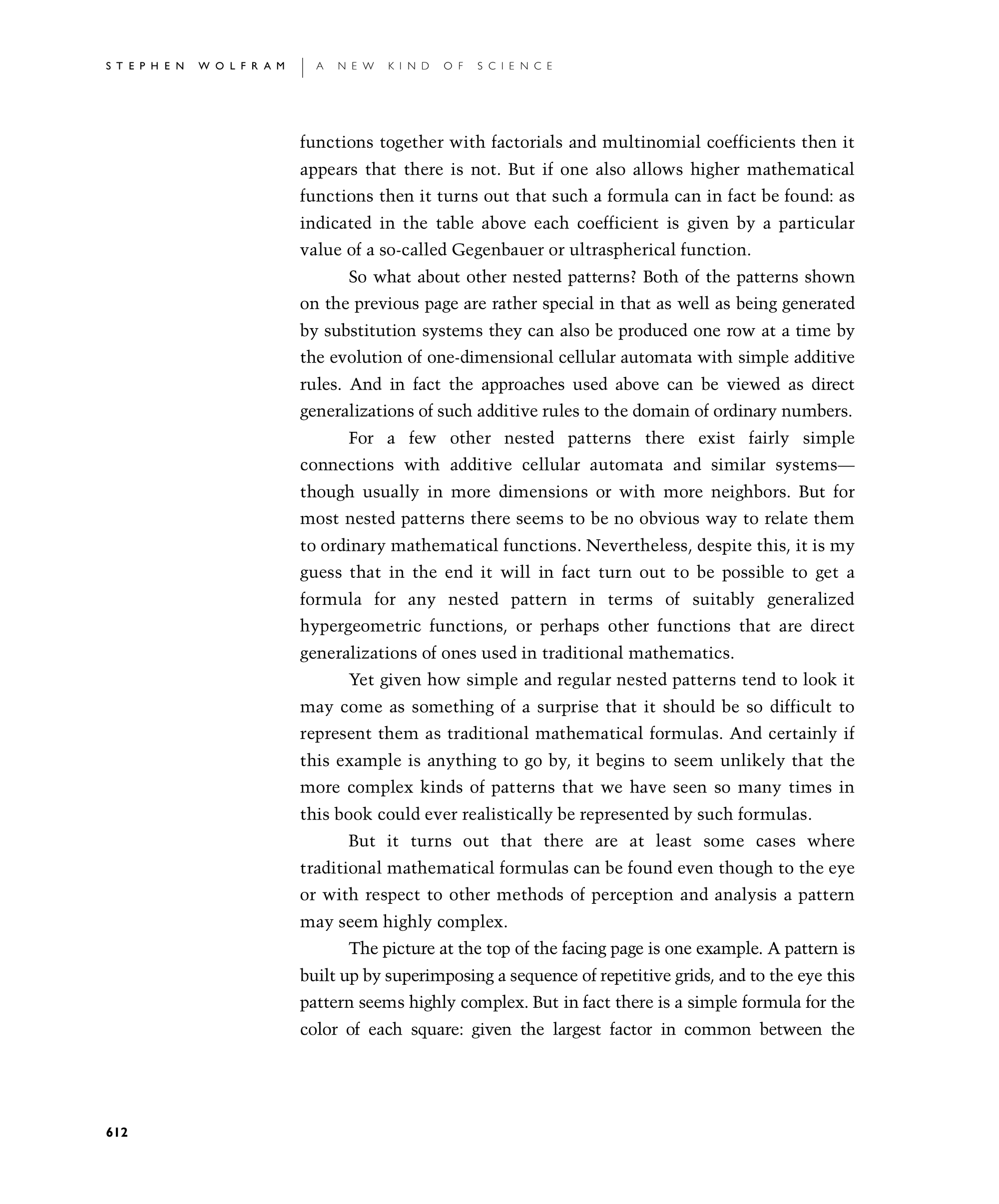 Page 612: Traditional Mathematics and Mathematical Formulas