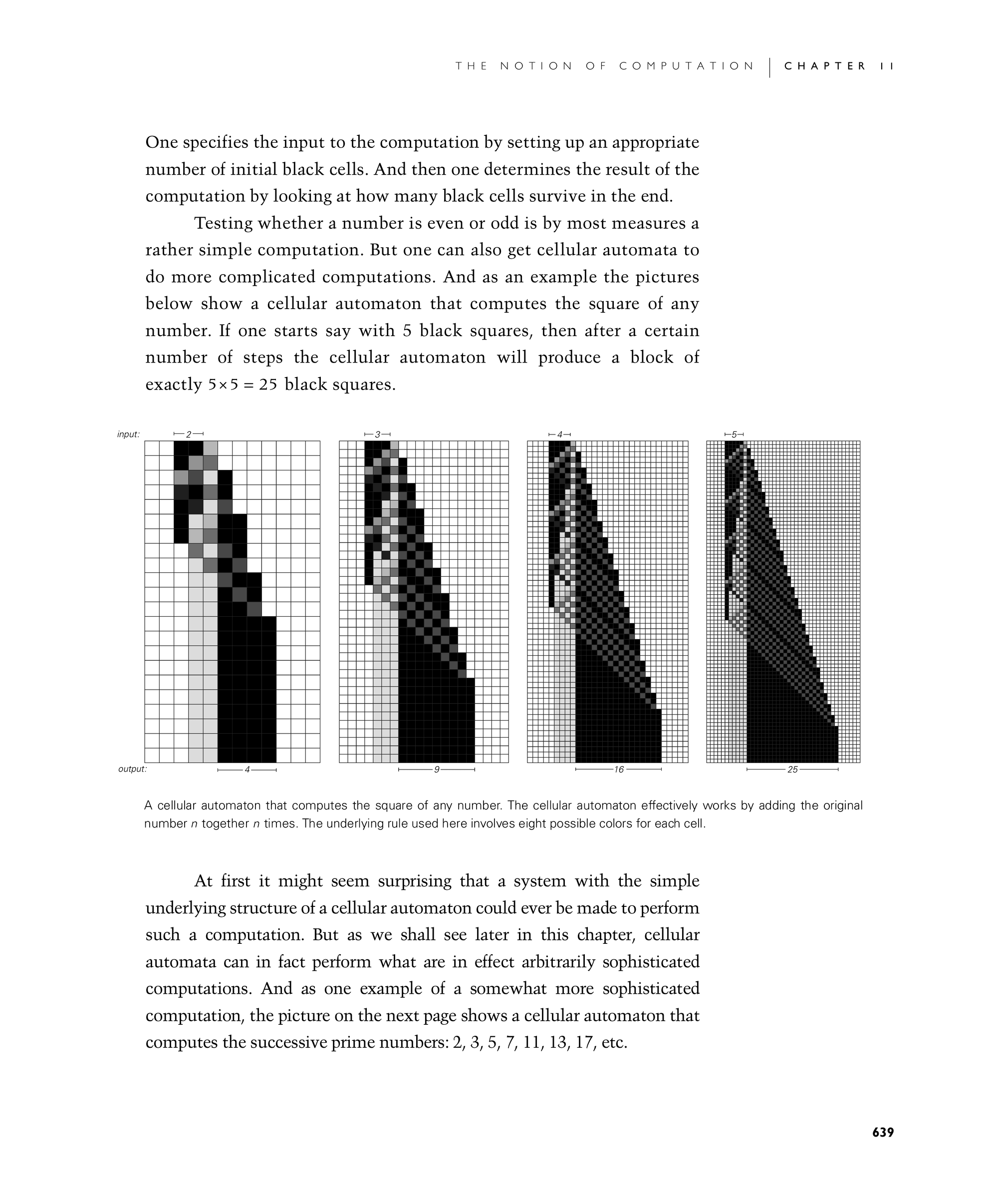 Page 639: Computations in Cellular Automata
