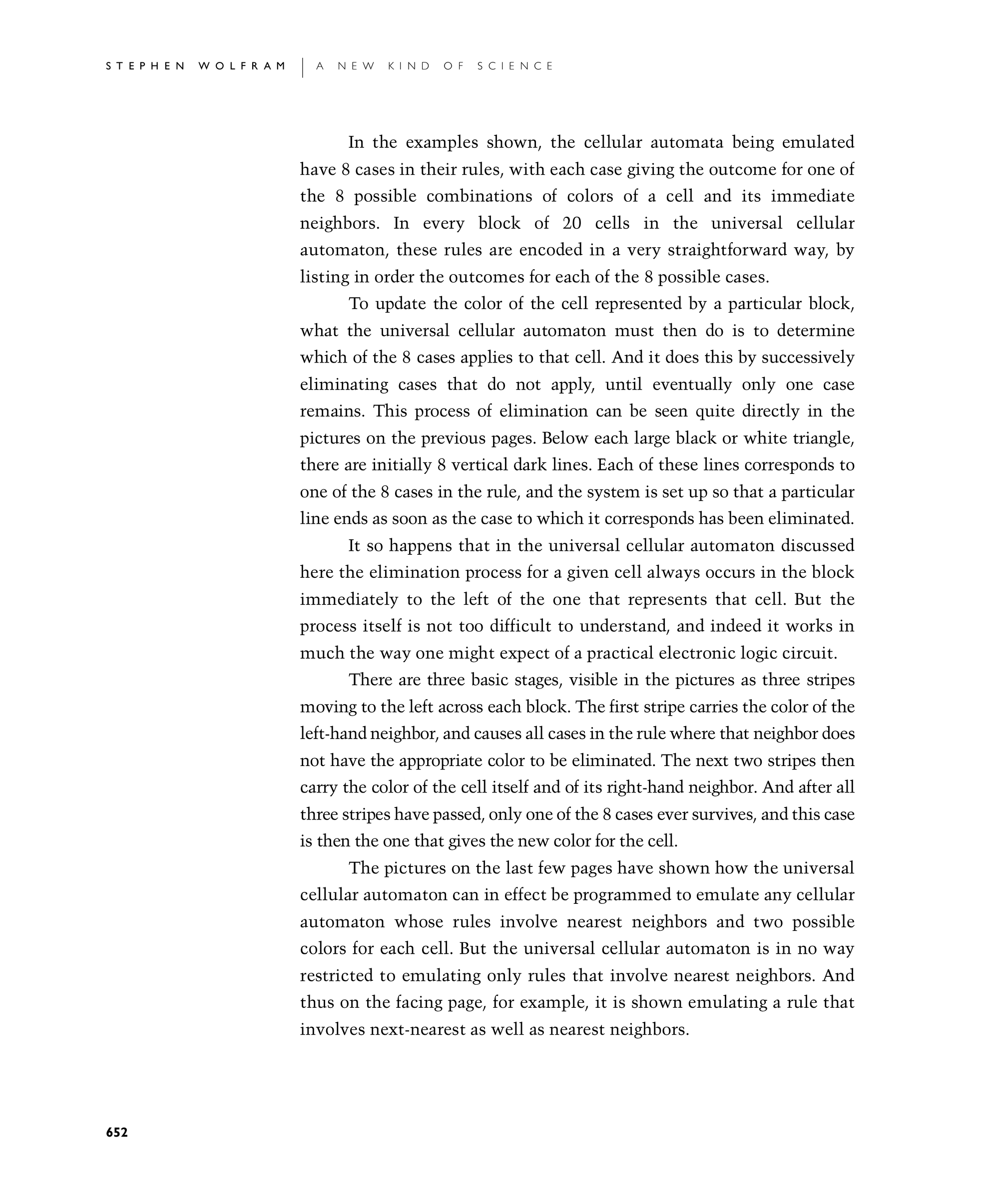 Page 652: A Universal Cellular Automaton