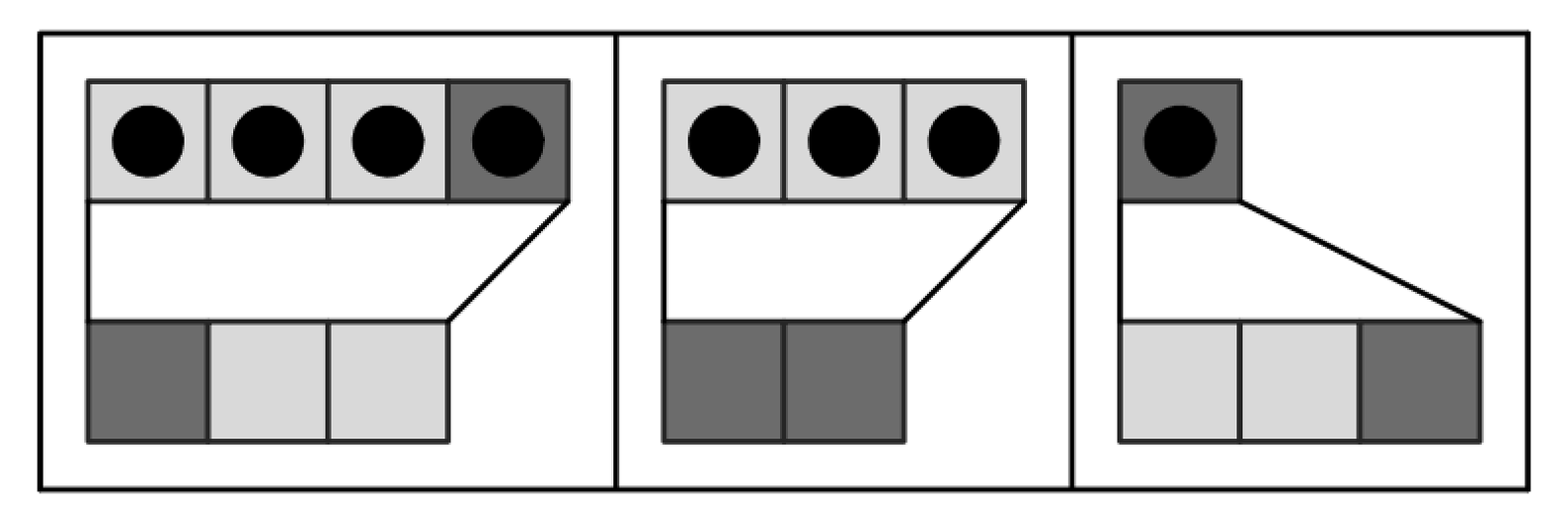 Cellular automaton set up to emulate a sequential substitution system 2