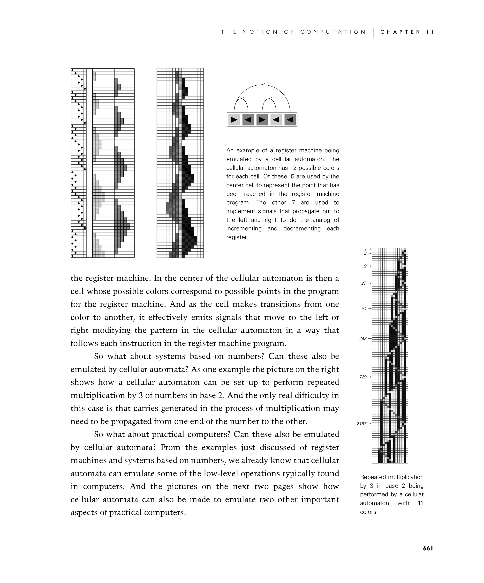 Page 661: Emulating Other Systems with Cellular Automata