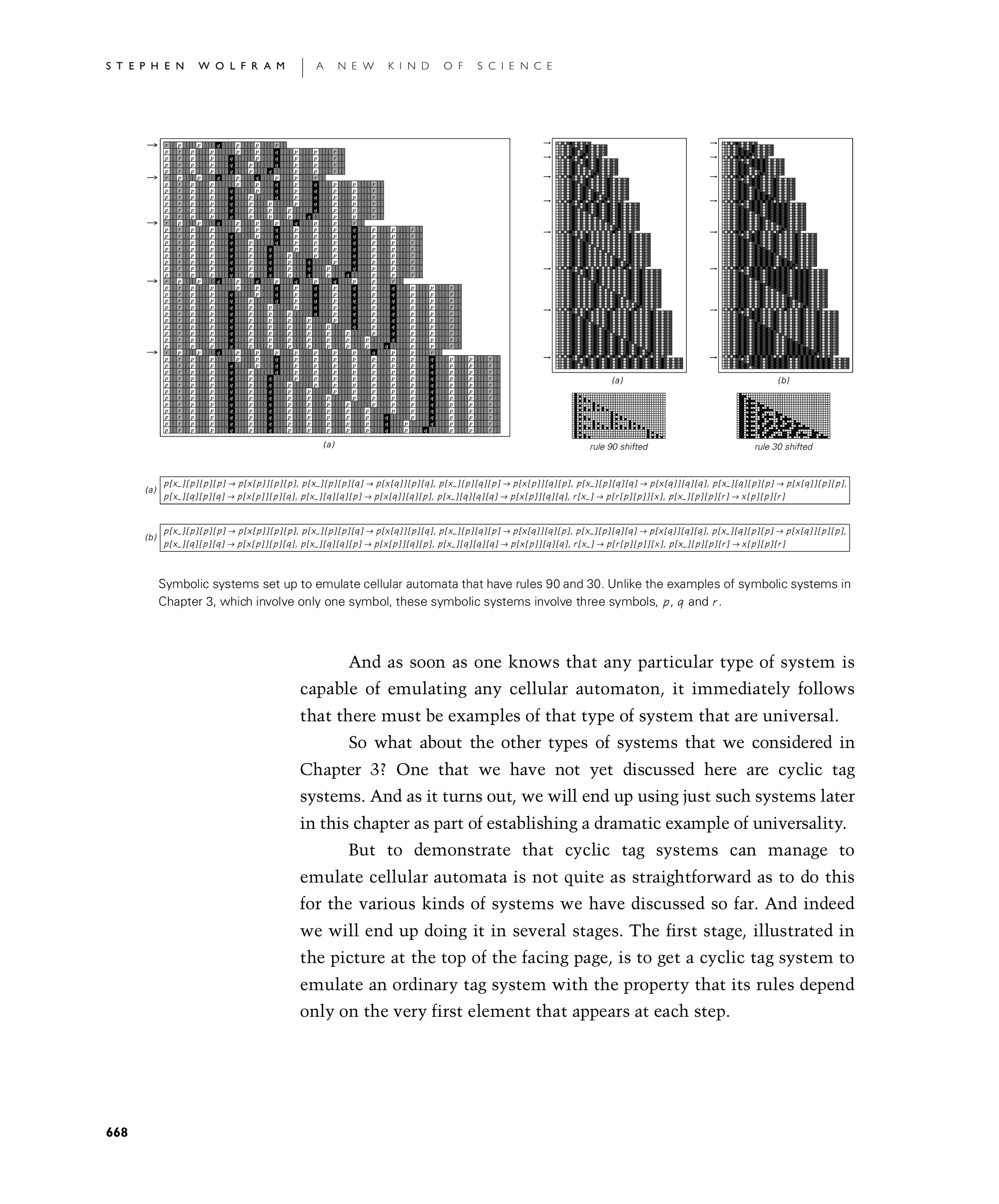 Page 668: Emulating Cellular Automata with Other Systems