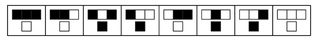 Two views of the evolution of rule 54 from typical random initial conditions 2