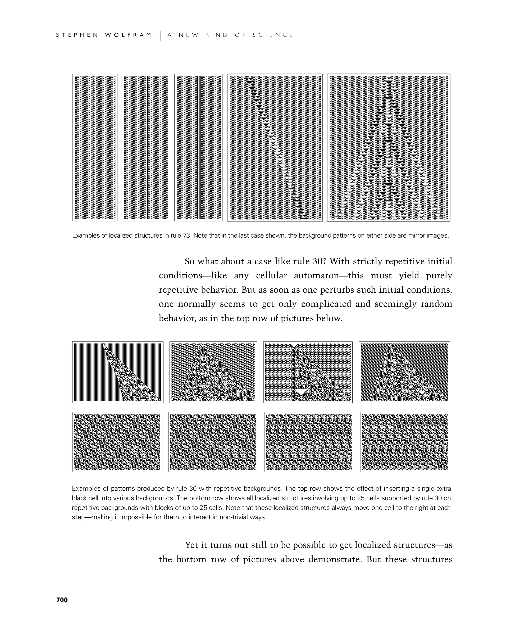 Page 700: The Threshold of Universality in Cellular Automata