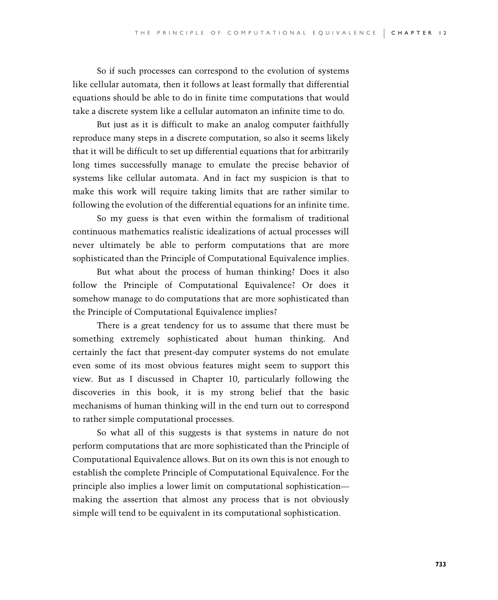 Page 733: The Validity of the Principle