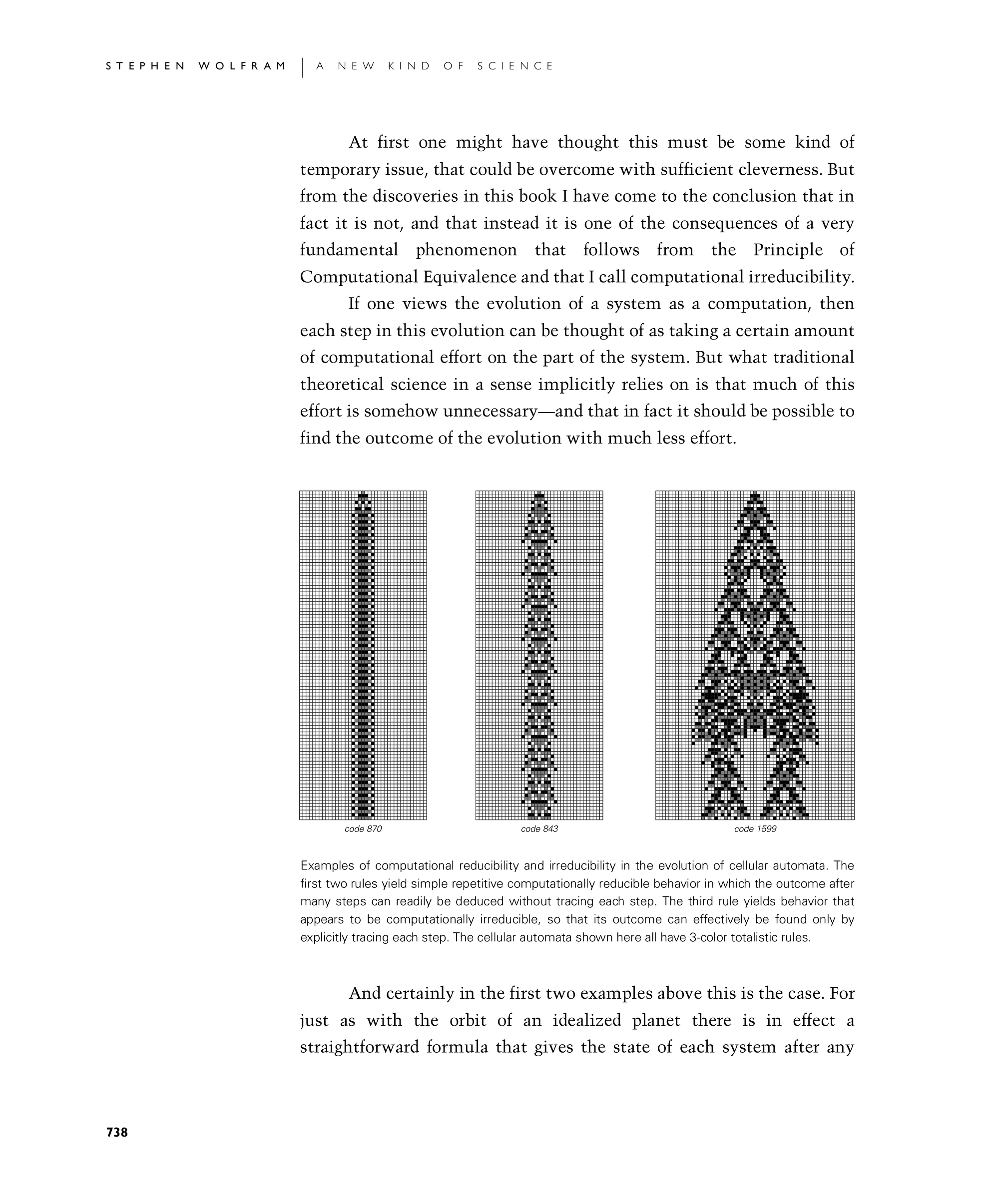 Page 738: Computational Irreducibility