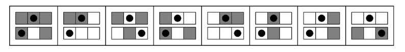 A mobile automaton that yields a pttern with seemingly random features