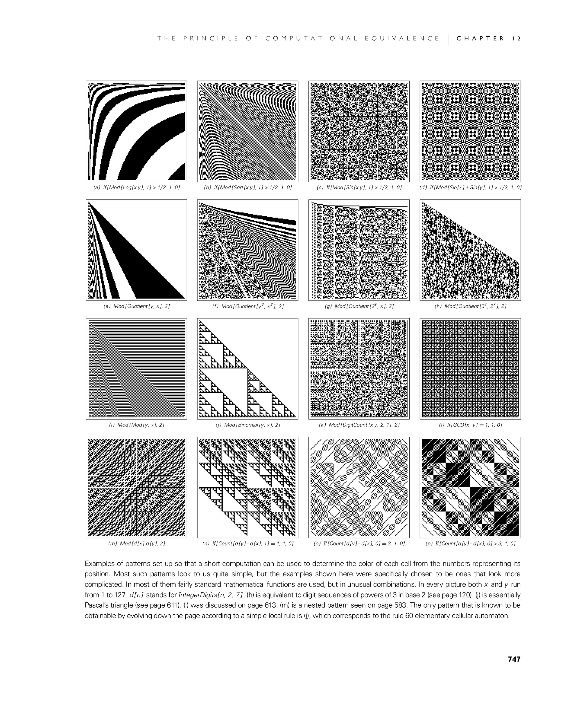 Page 747: Computational Irreducibility