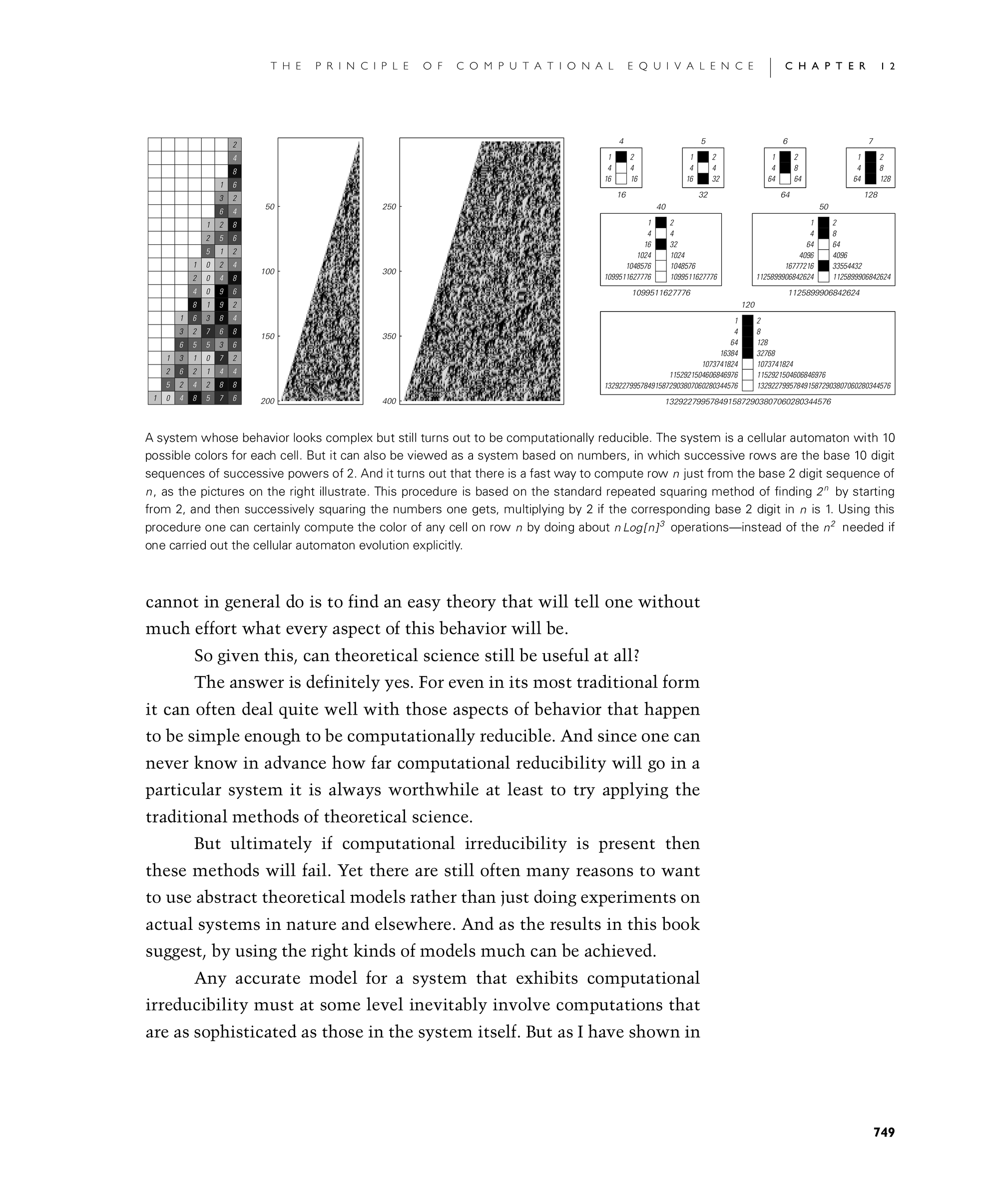 Page 749: Computational Irreducibility