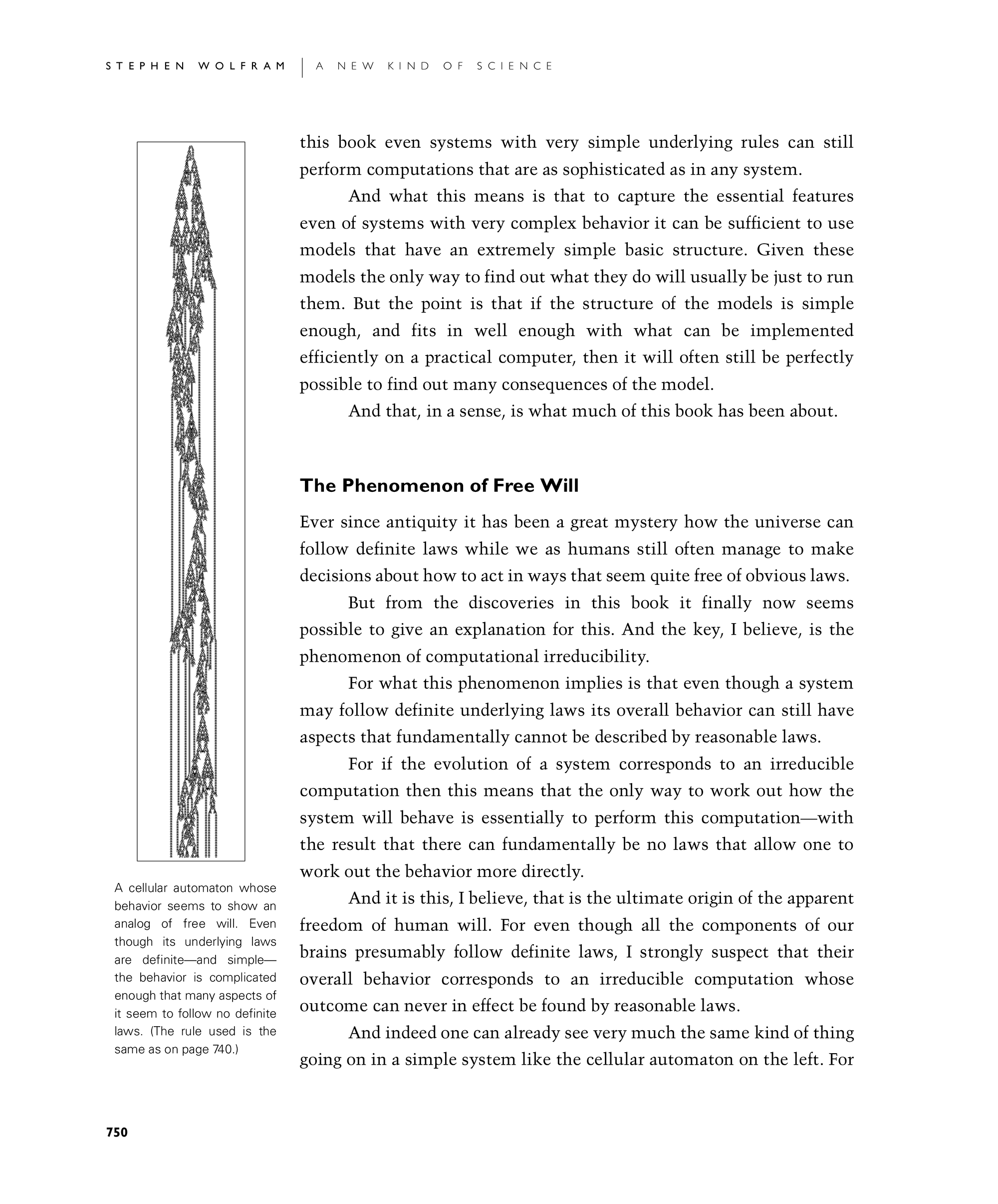 Page 750: The Phenomenon of Free Will