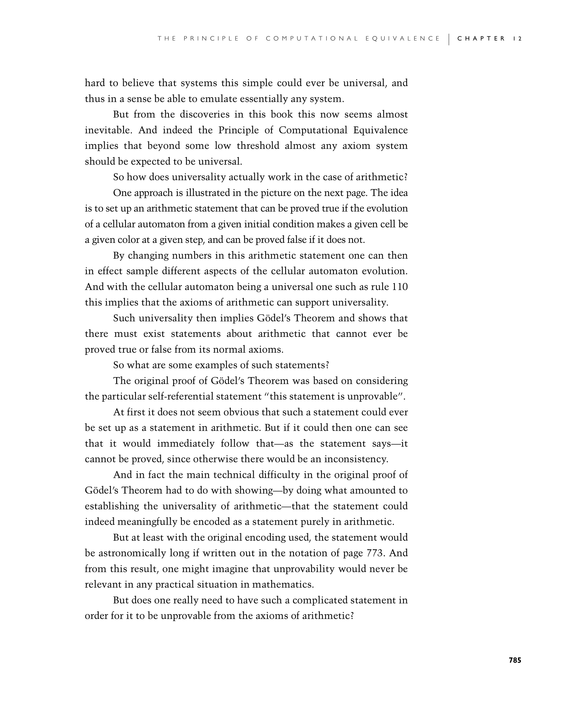 Page 785: Implications for Mathematics and Its Foundations