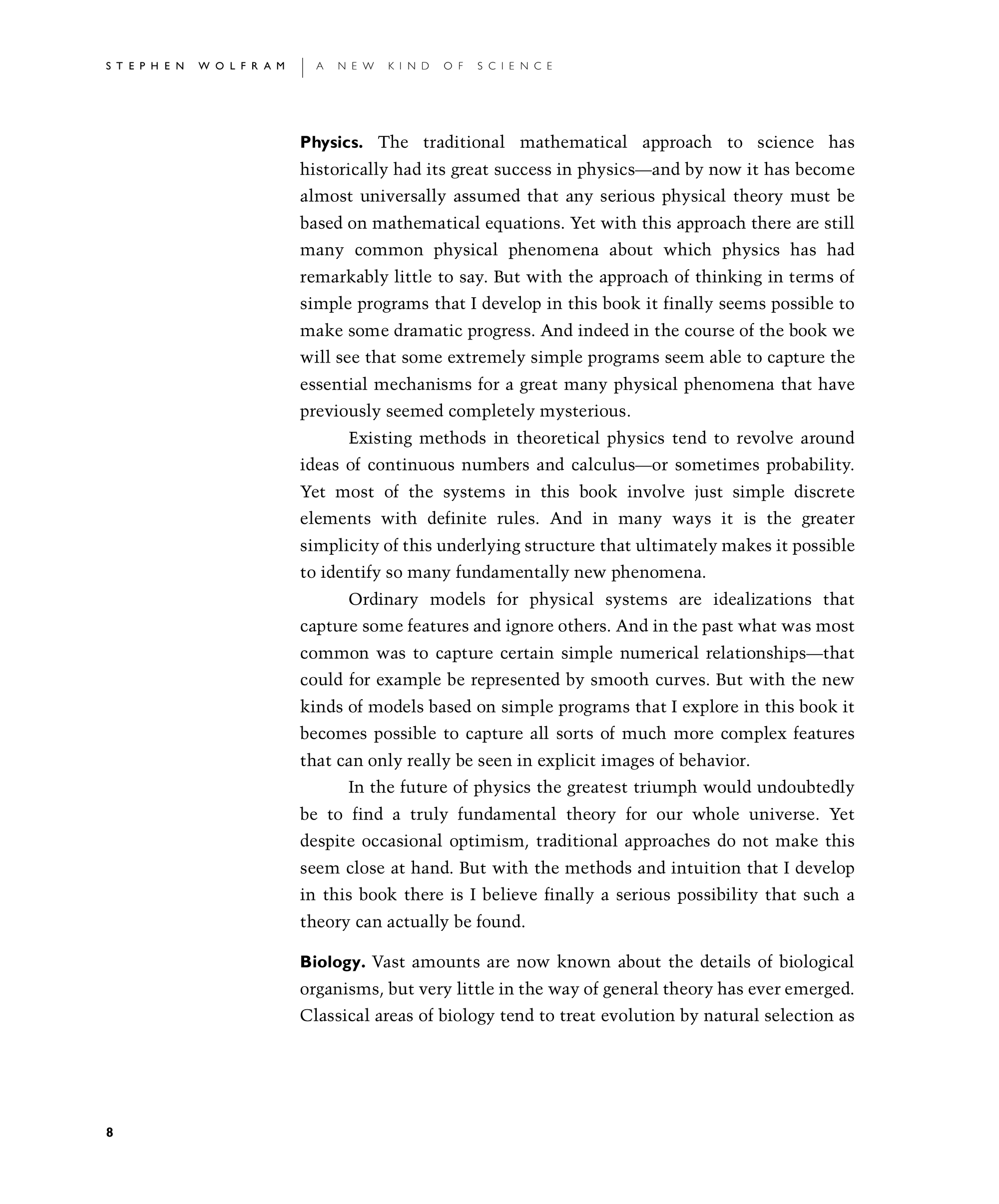 Page 8: Relations to Other Areas