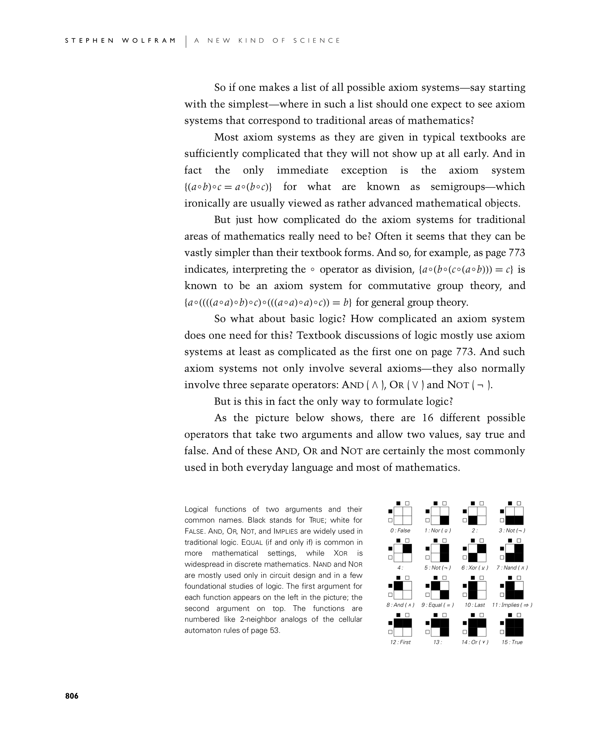 Page 806: Implications for Mathematics and Its Foundations