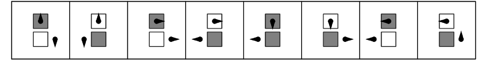 A Turing machine that exhibits behavior which seems in respects random 3