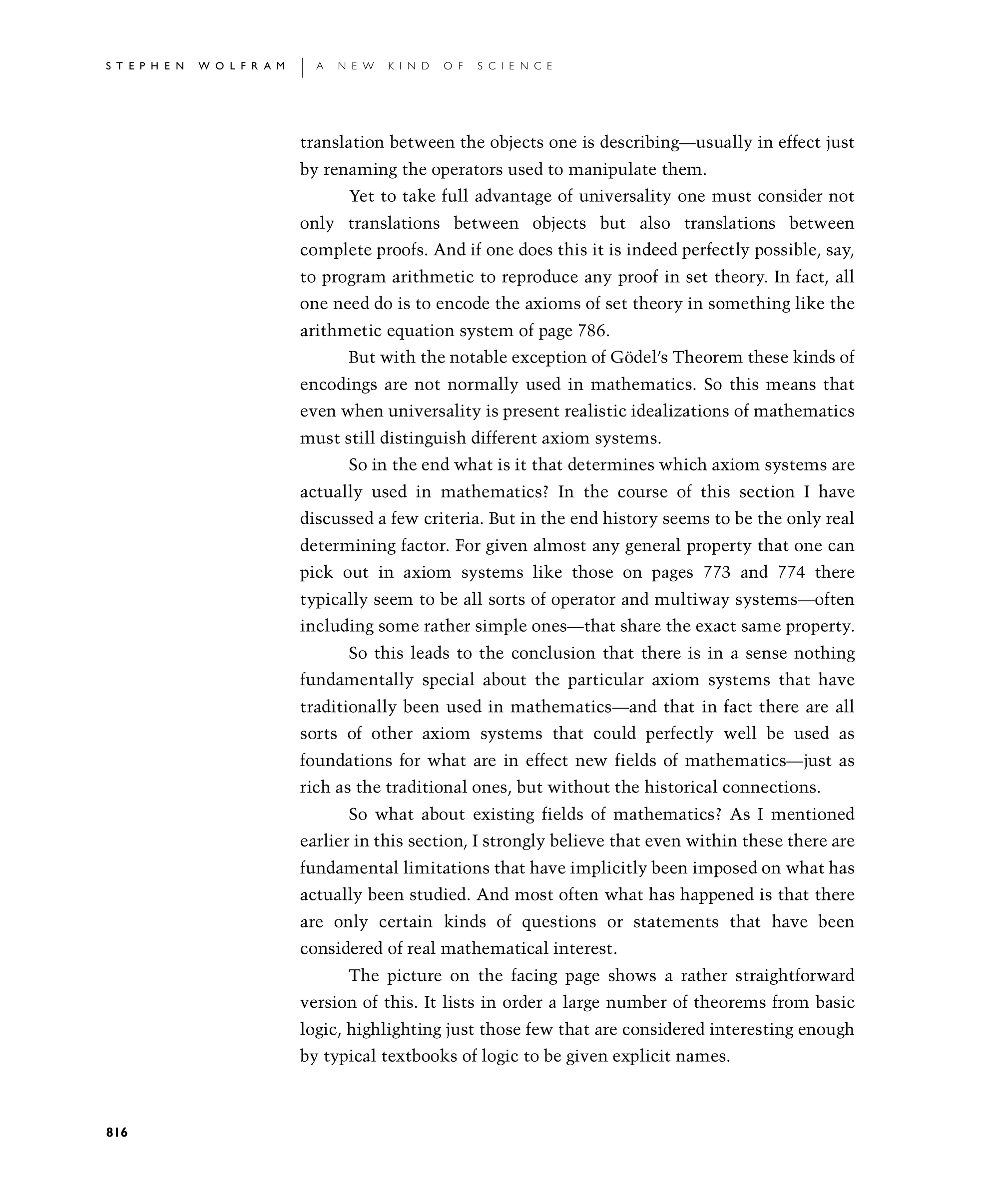 Page 816: Implications for Mathematics and Its Foundations