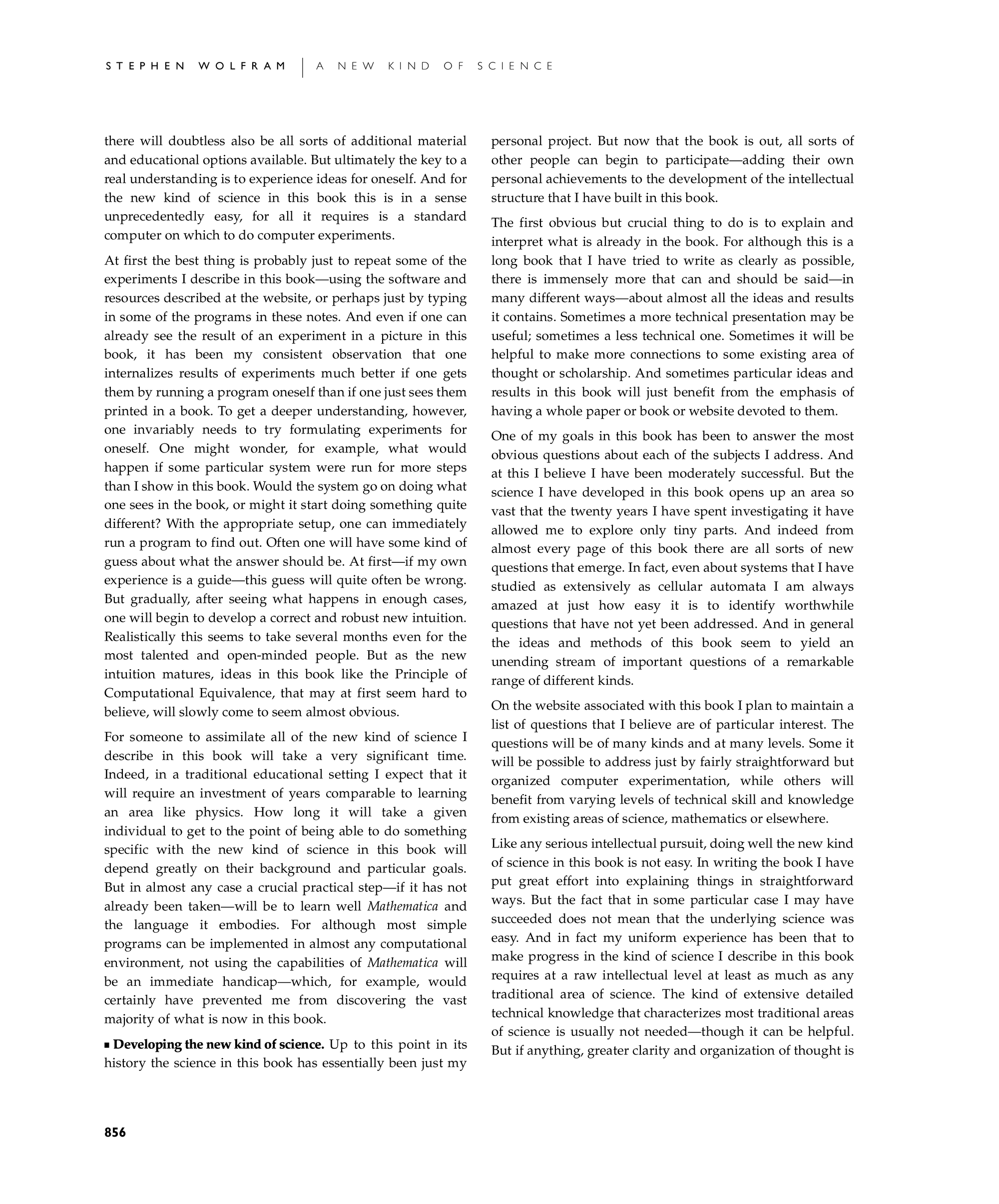 Page 856: Notes for General Notes